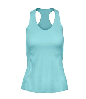 K.SWISS 197245-462 | PLEATED V-NECK TANK 2 | ANGEL BLUE