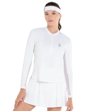 K.SWISS 197695-100 | EXCEL ZIP L/S | WHITE