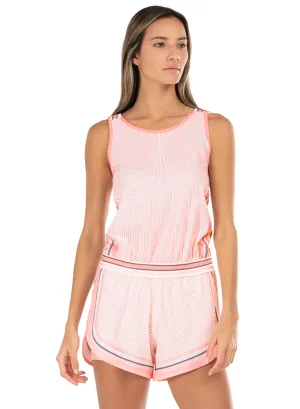 K.SWISS 199094-224 | CROSS COURT ROMPER | SEPIA