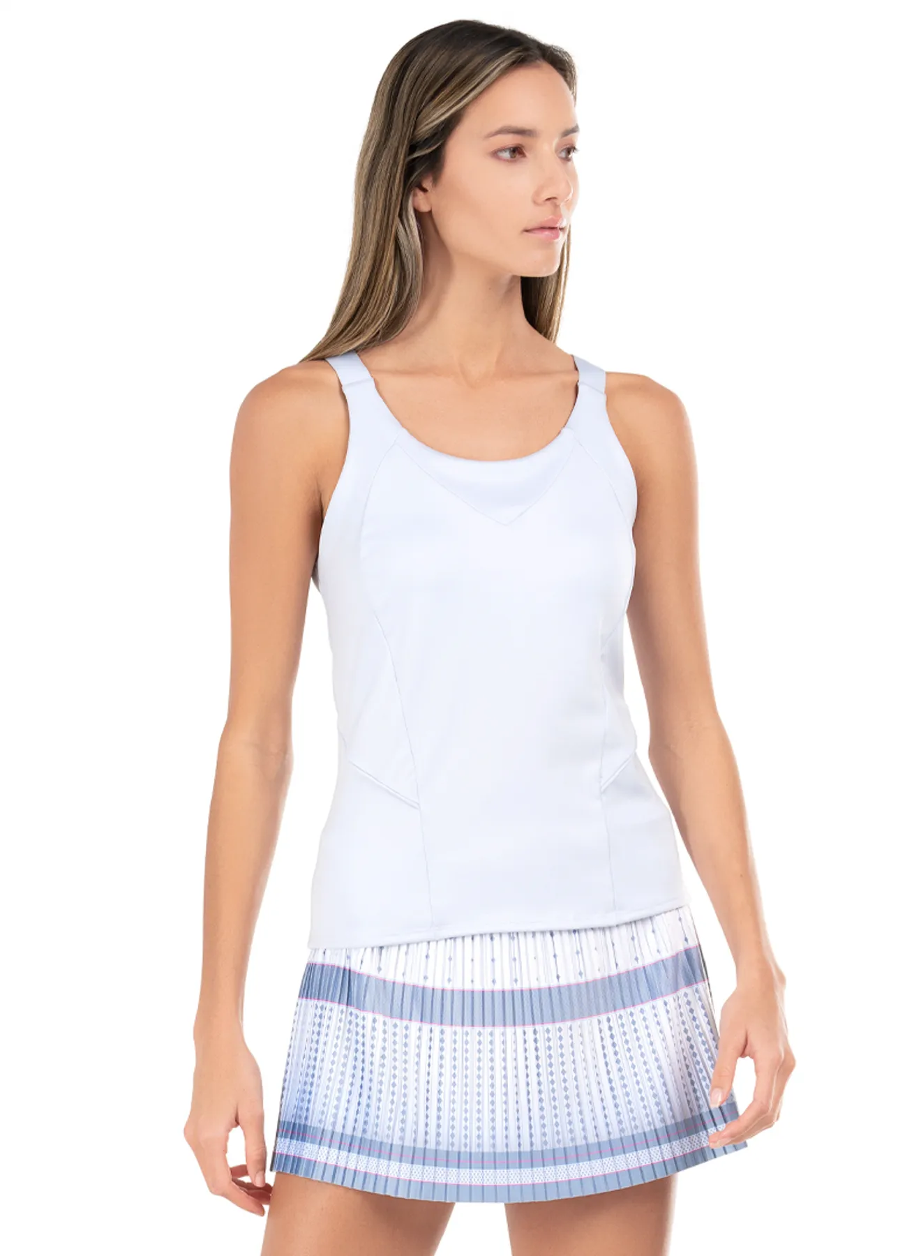 K.SWISS 199095-433 | CROSS COURT TANK | GLACIER