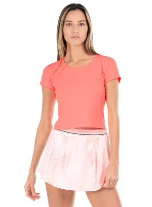 K.SWISS 199096-686 | CUT ABOVE CROP S/S | FLAMINGO