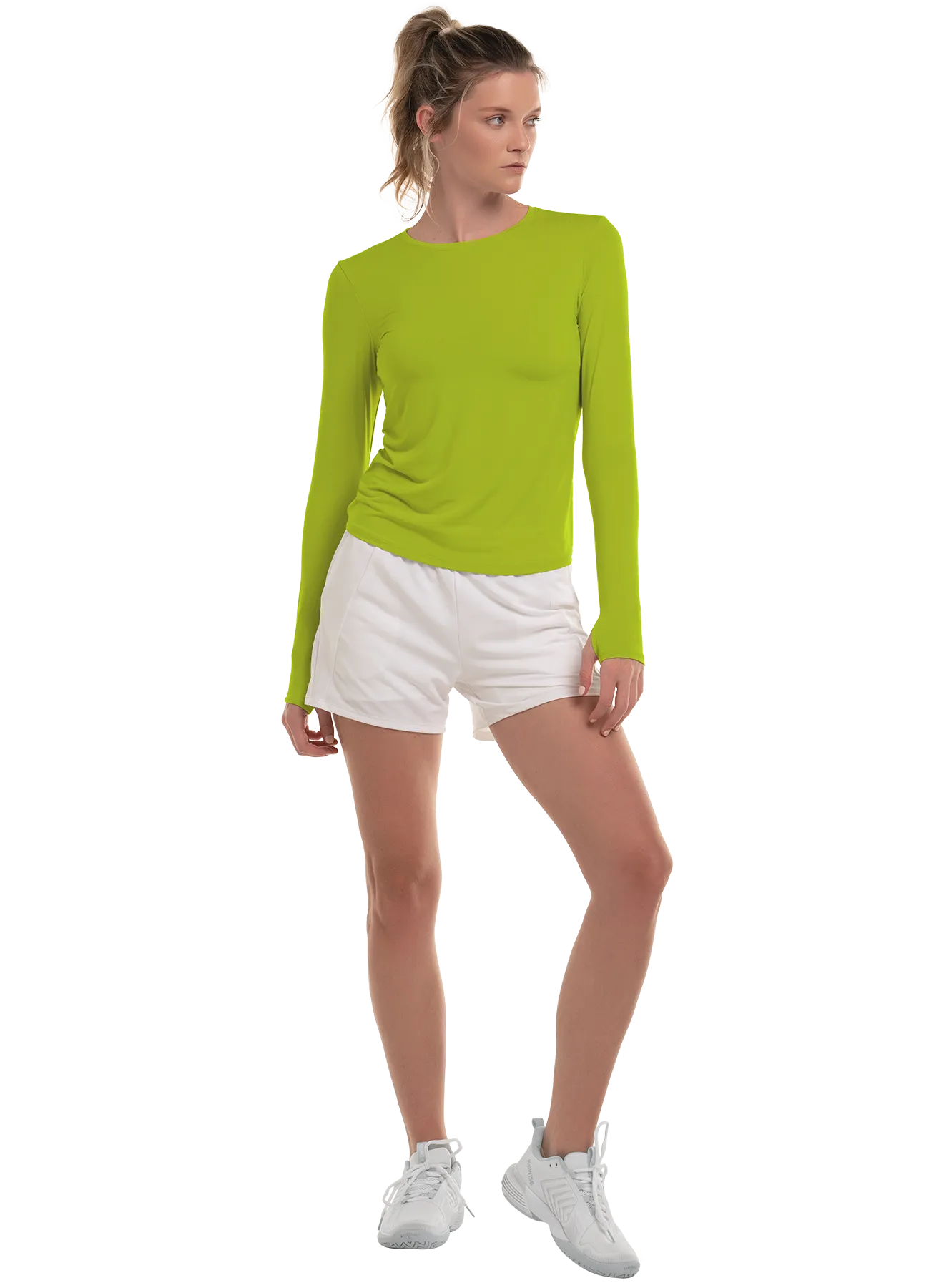 K.SWISS 199117-393 | VOLLEY L/S | GREEN APPLE