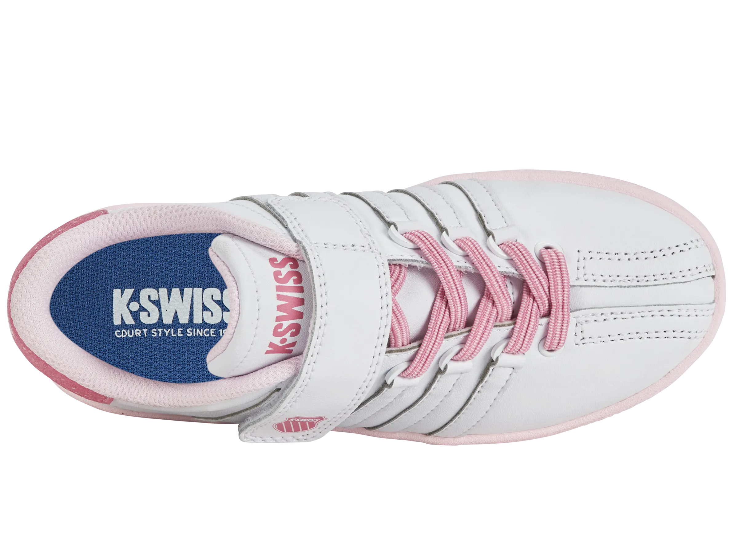 K.SWISS 53446-165-M | CLASSIC VN VLC | WHITE/AURORA PINK/TENDER TOUCH