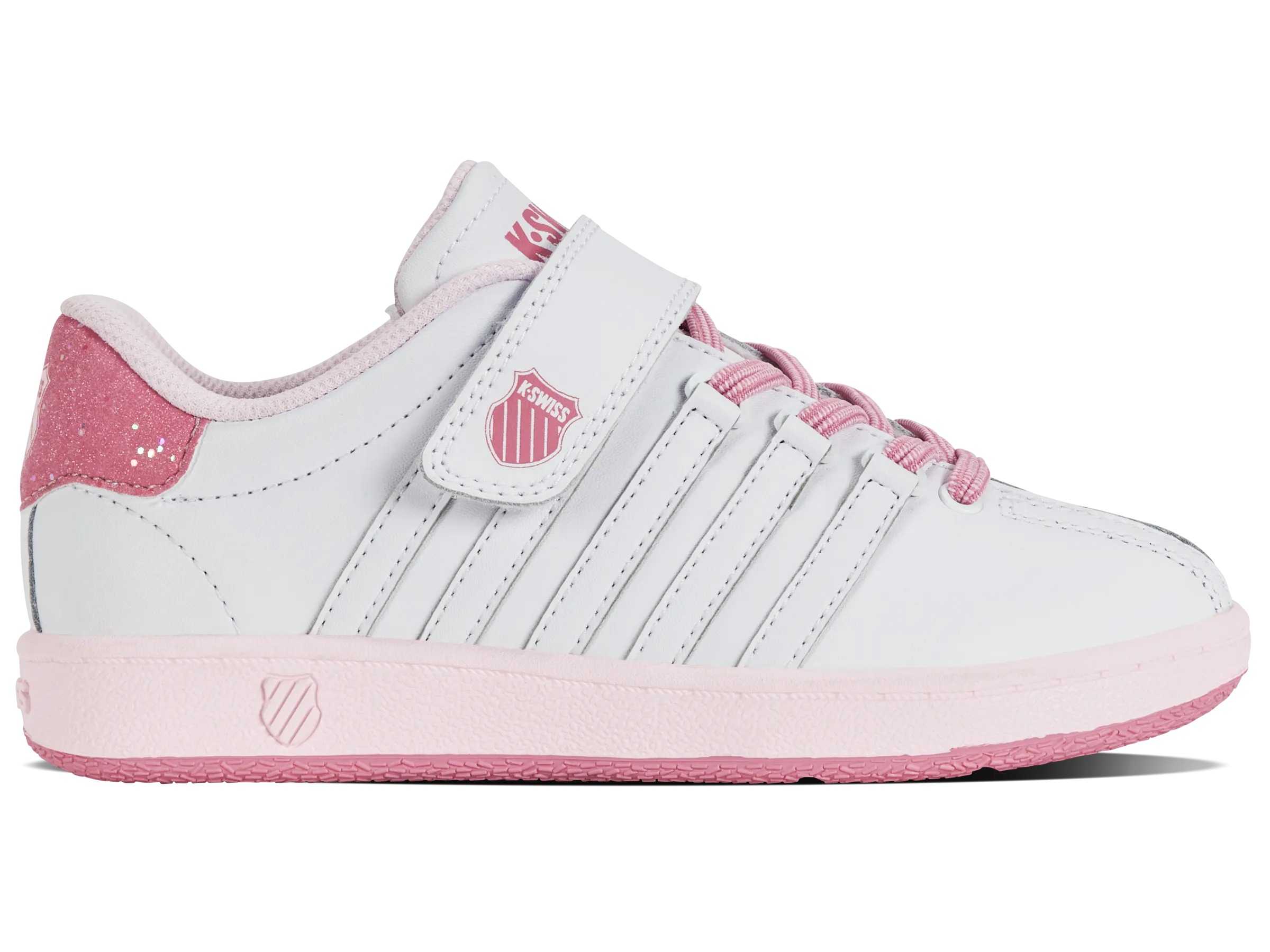 K.SWISS 53446-165-M | CLASSIC VN VLC | WHITE/AURORA PINK/TENDER TOUCH
