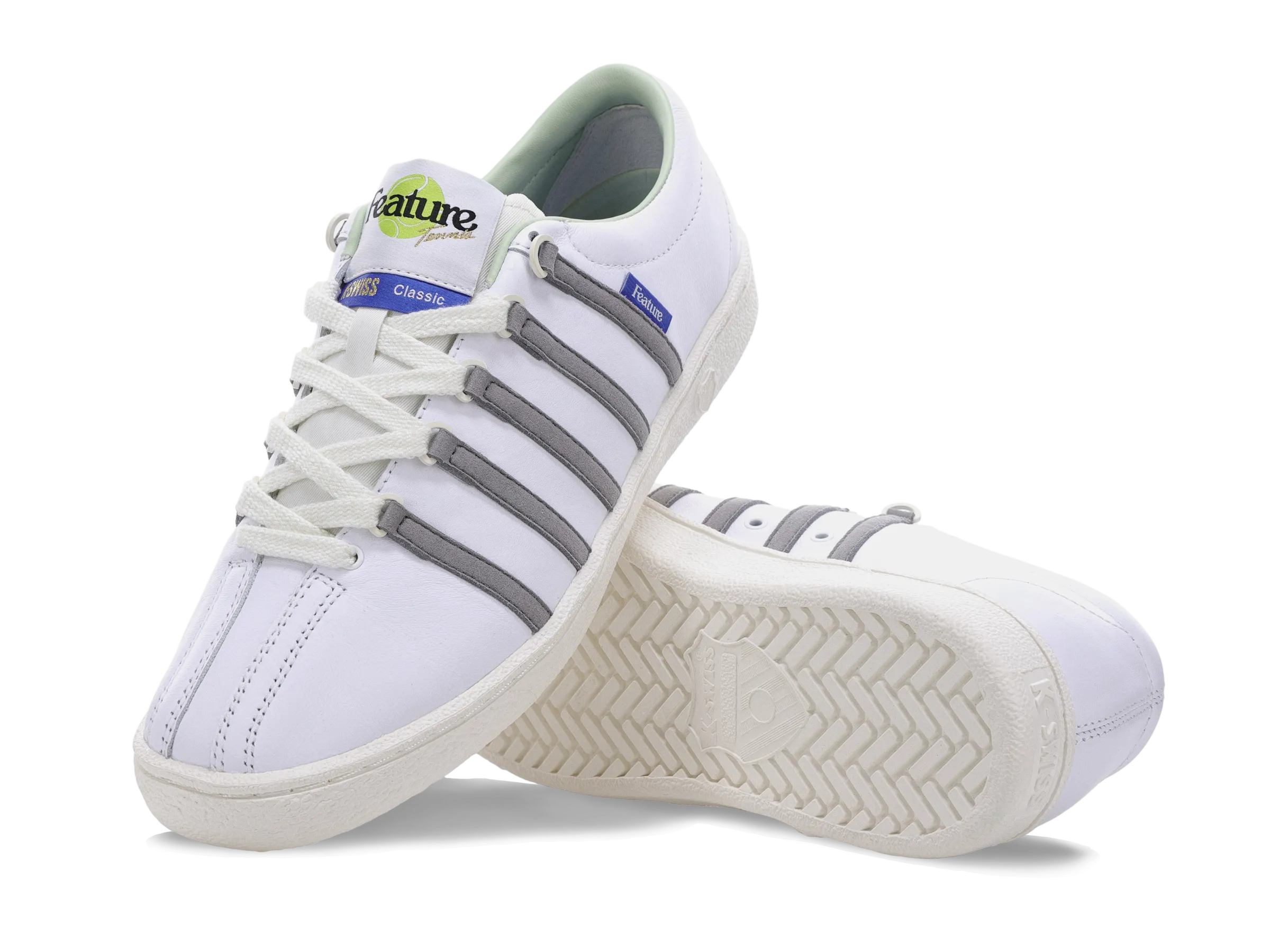 K.SWISS 78832-147-M | CLASSIC 66 X FEATURE | WHITE/FROST GREY/MARSHMALLOW