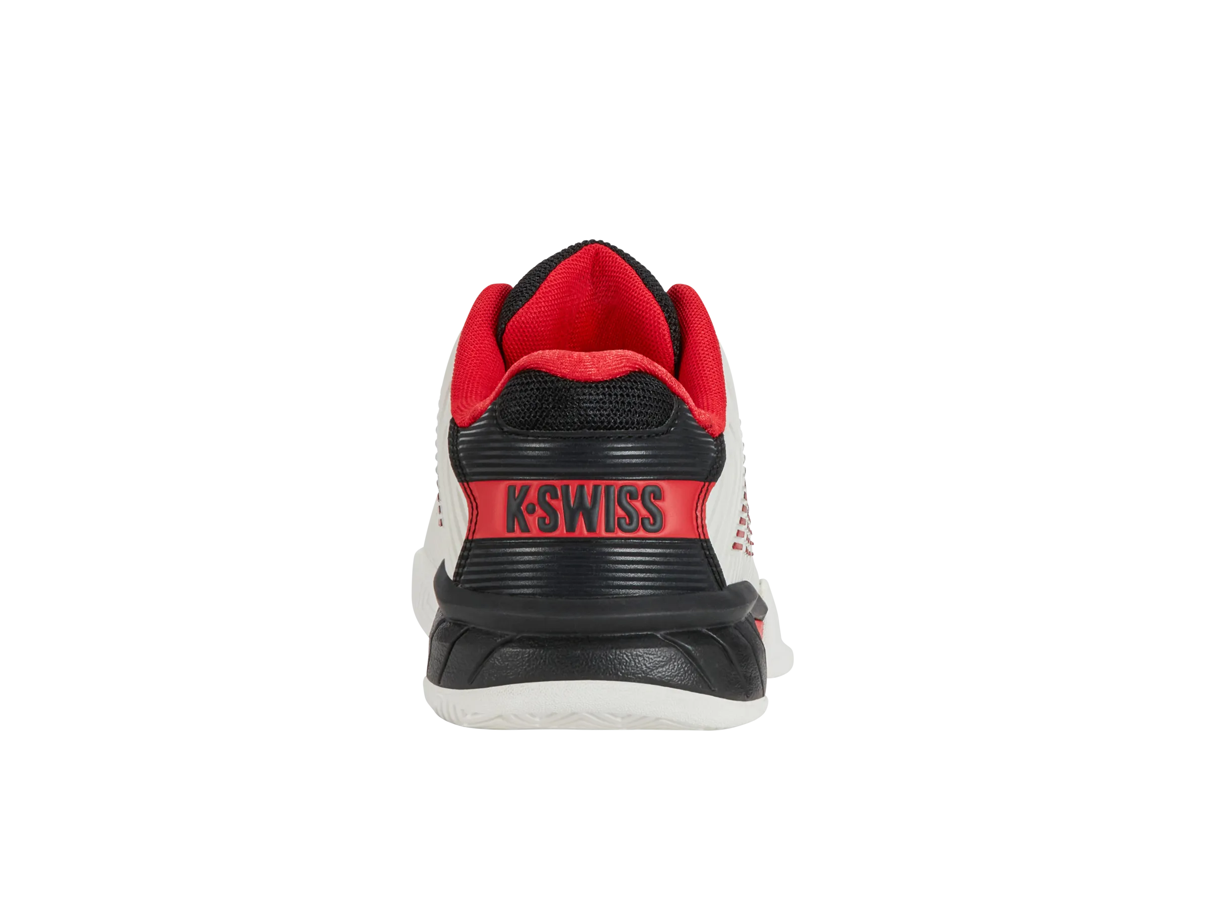 K.SWISS 86613-104-M | HYPERCOURT EXPRESS 2 | BRIGHT WHITE/STRETCH LIMO/HIGH RISK RED