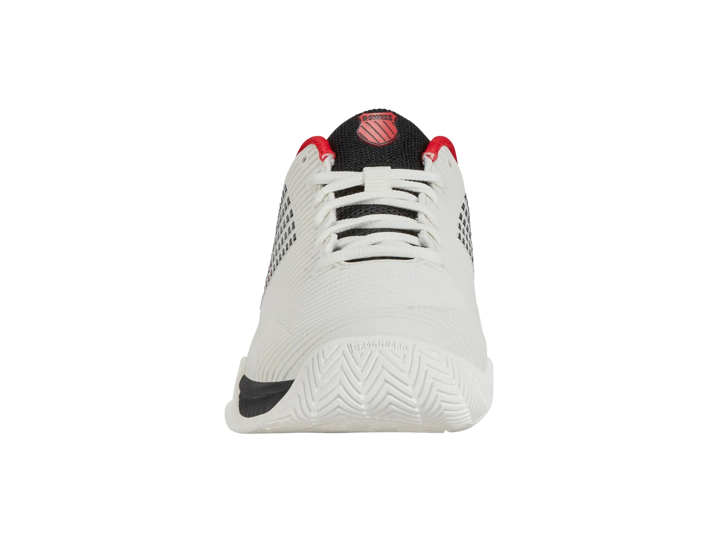 K.SWISS 86613-104-M | HYPERCOURT EXPRESS 2 | BRIGHT WHITE/STRETCH LIMO/HIGH RISK RED