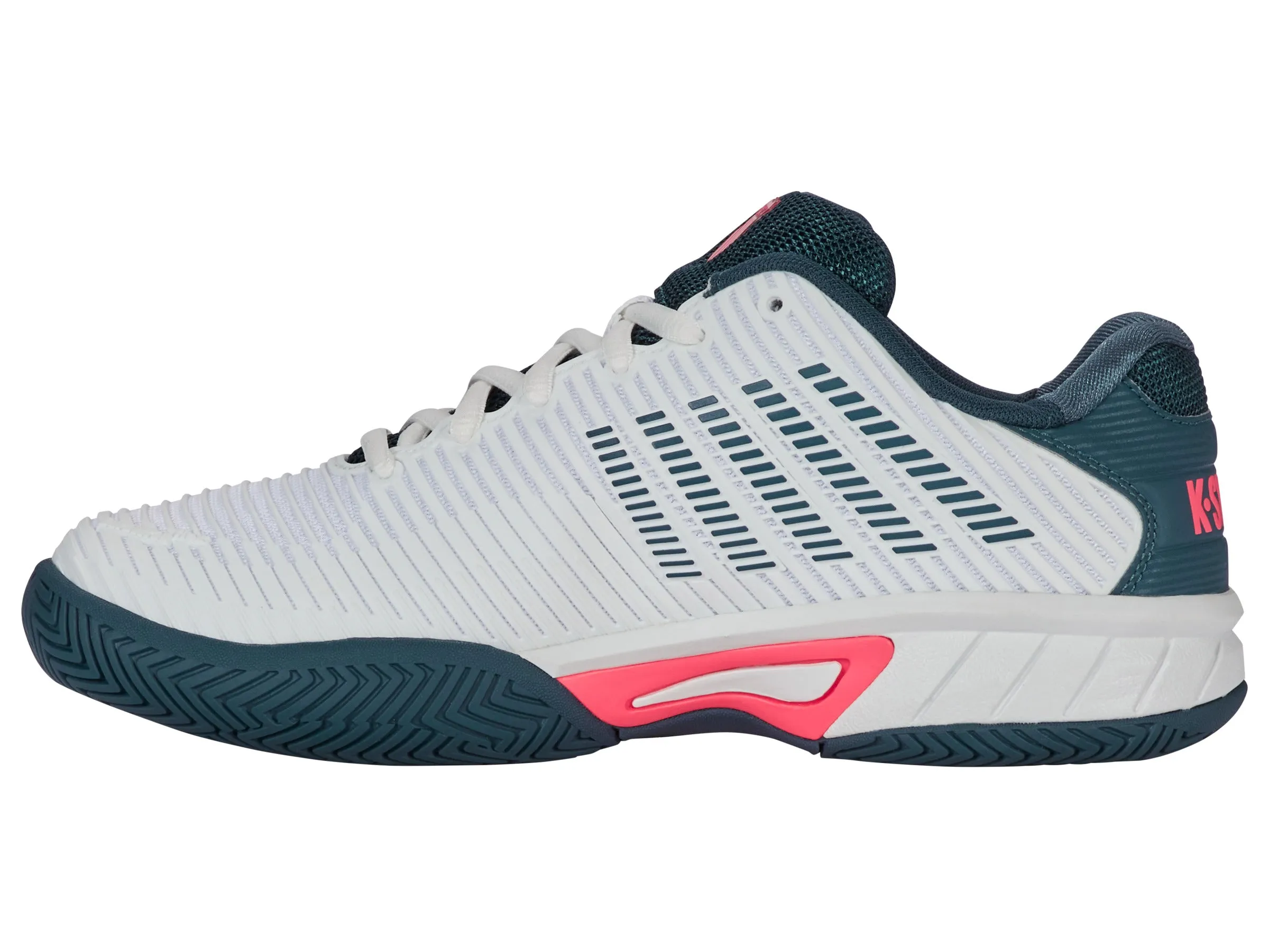 K.SWISS 86613-129-M | HYPERCOURT EXPRESS 2 | WHITE/STARGAZER/NEON BLAZE