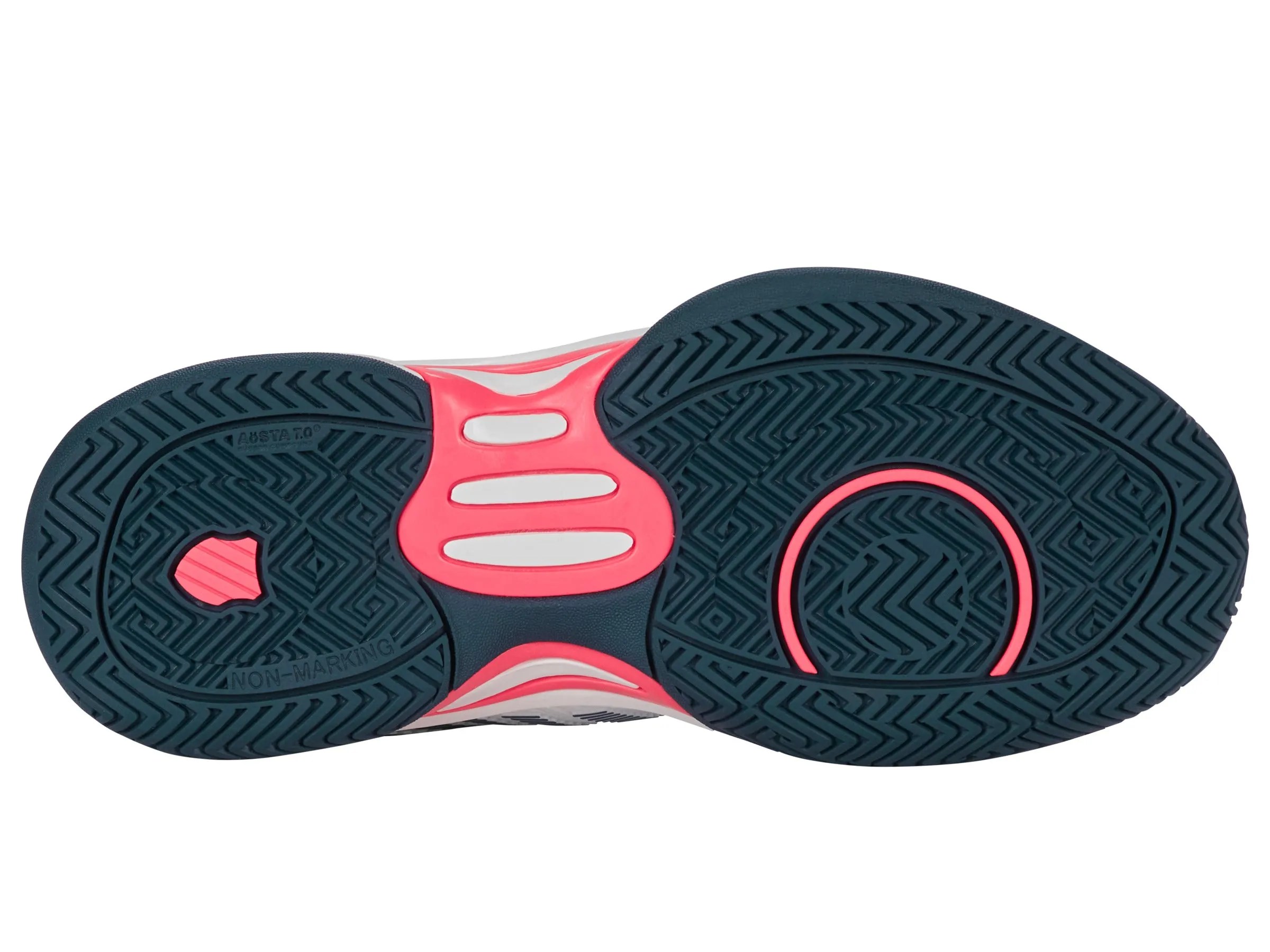 K.SWISS 86613-129-M | HYPERCOURT EXPRESS 2 | WHITE/STARGAZER/NEON BLAZE