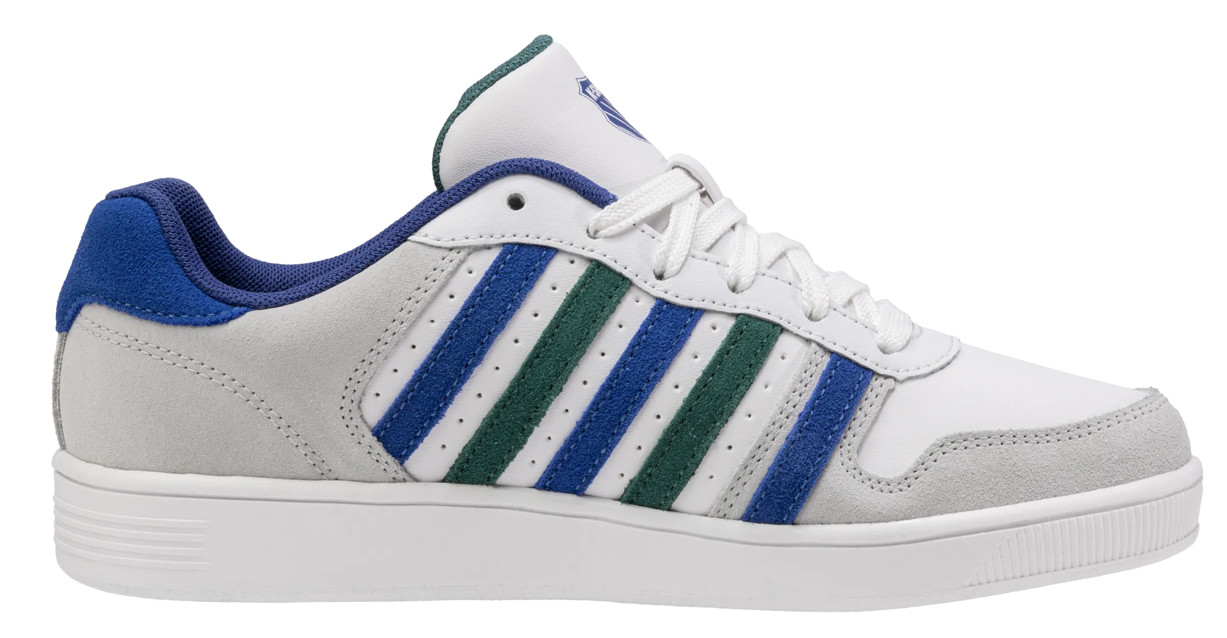 K.SWISS 86931-159-M | COURT PALISADES | WHITE/ANTIQUE GREEN/BLUE QUARTEZ