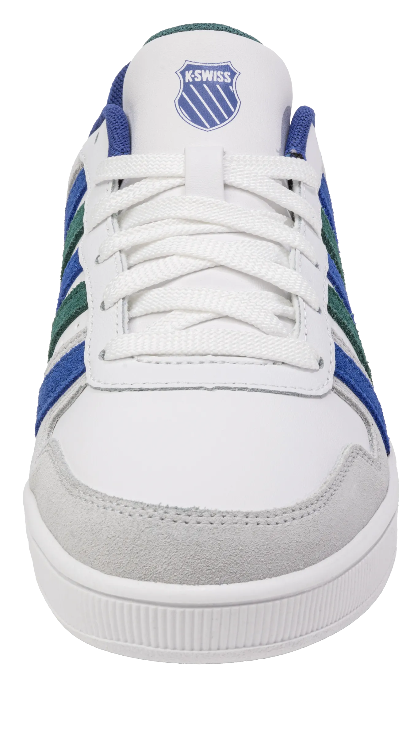 K.SWISS 86931-159-M | COURT PALISADES | WHITE/ANTIQUE GREEN/BLUE QUARTEZ