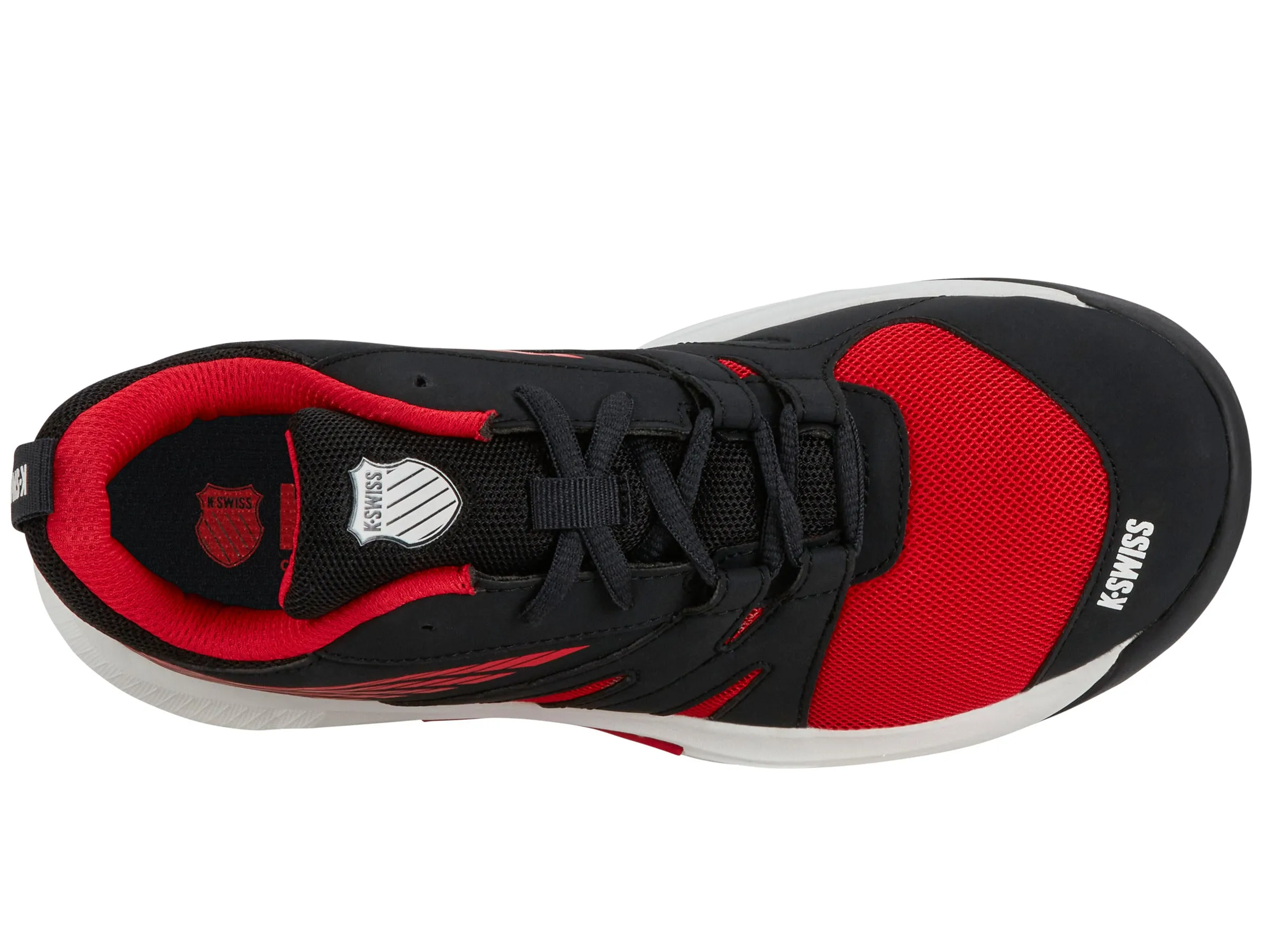 K.SWISS 87392-066-M | SPEEDTRAC | BRIGHT WHITE/STRETCH LIMO/HIGH RISK RED