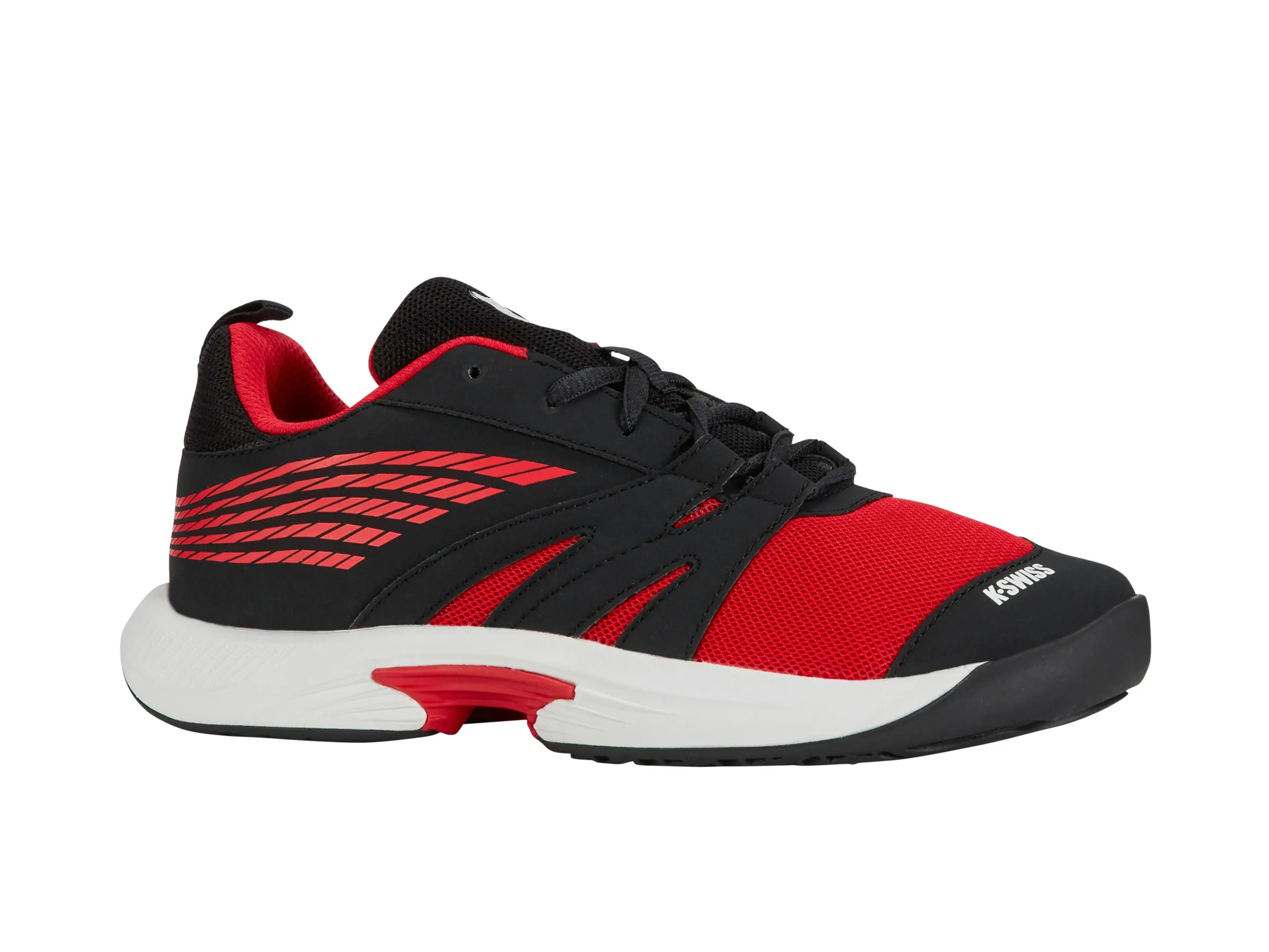K.SWISS 87392-066-M | SPEEDTRAC | BRIGHT WHITE/STRETCH LIMO/HIGH RISK RED