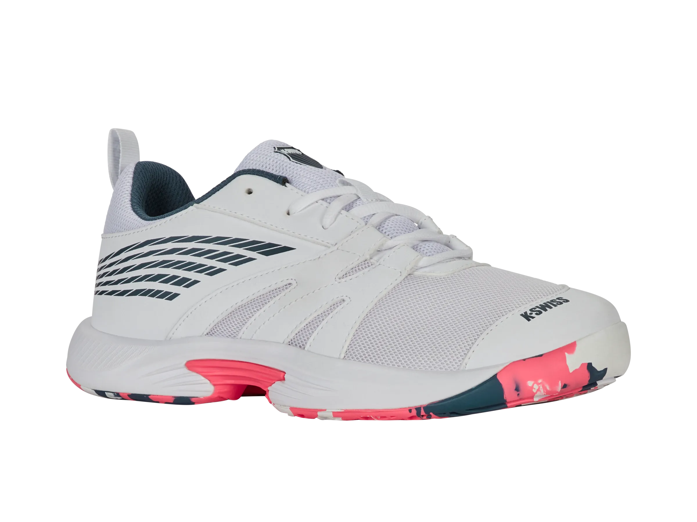 K.SWISS 87392-129-M | SPEEDTRAC | WHITE/STARGAZER/NEON BLAZE