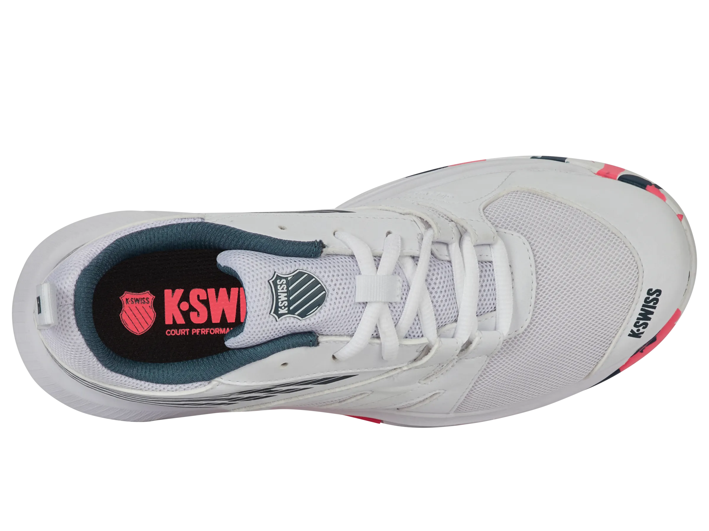 K.SWISS 87392-129-M | SPEEDTRAC | WHITE/STARGAZER/NEON BLAZE