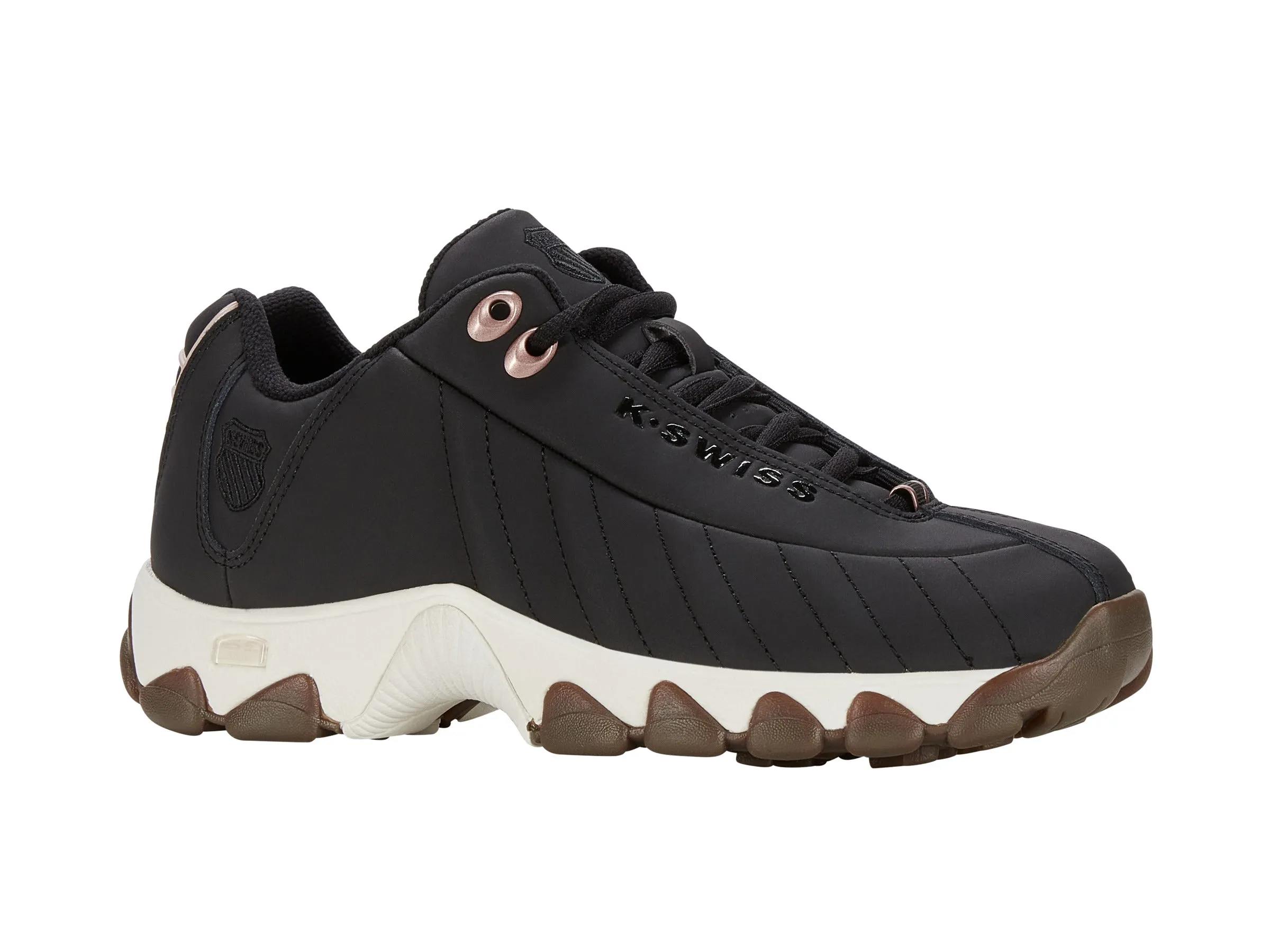 K.SWISS 93426-060-M | ST329 CMF | BLACK/DARK GUM/ROSE GOLD
