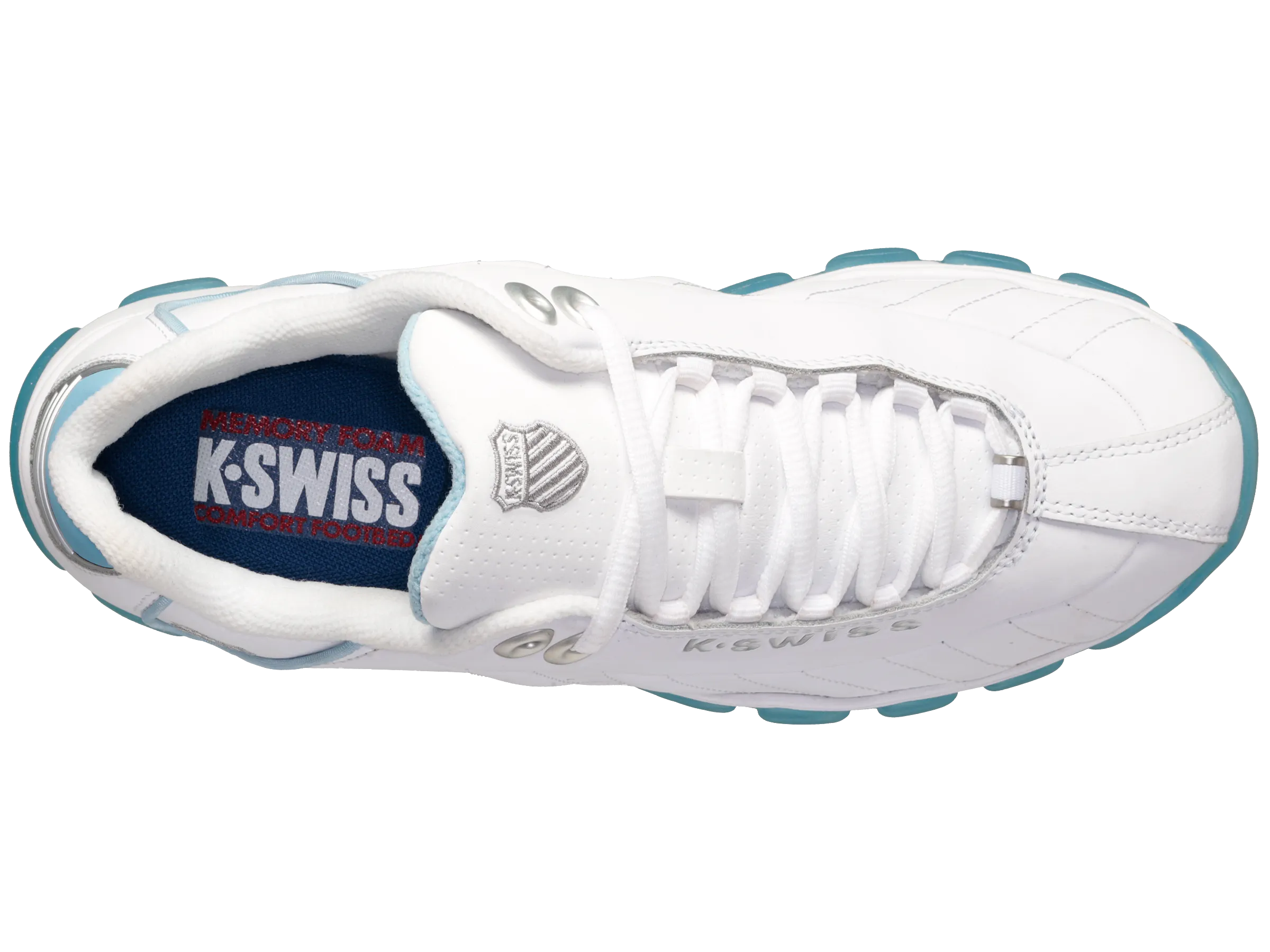 K.SWISS 93426-167-M | ST329 CMF | WHITE/SKY BLUE/SILVER/ICE