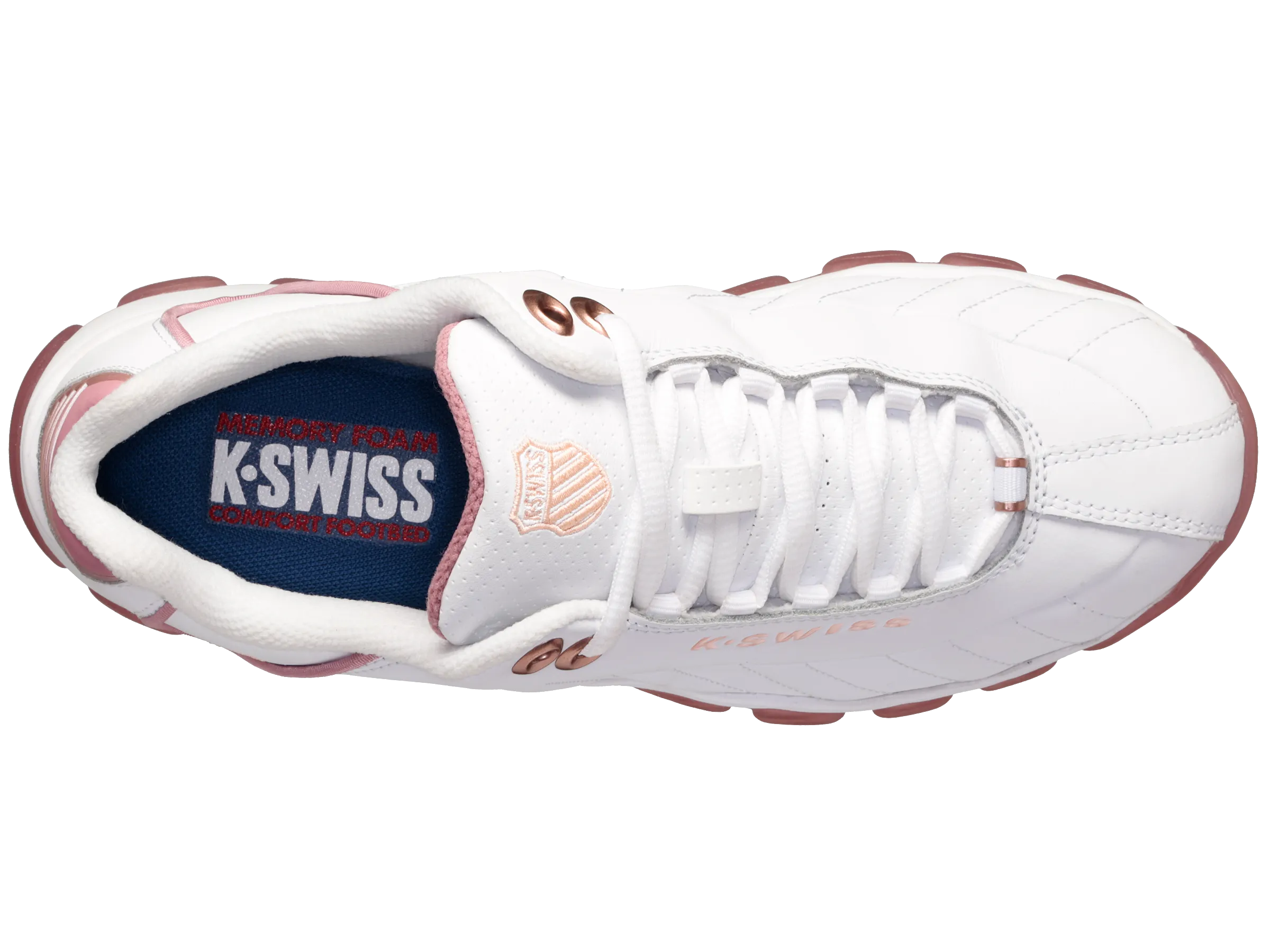 K.SWISS 93426-183-M | ST329 CMF | WHITE/FOXGLOVE/ROSE GOLD/ICE