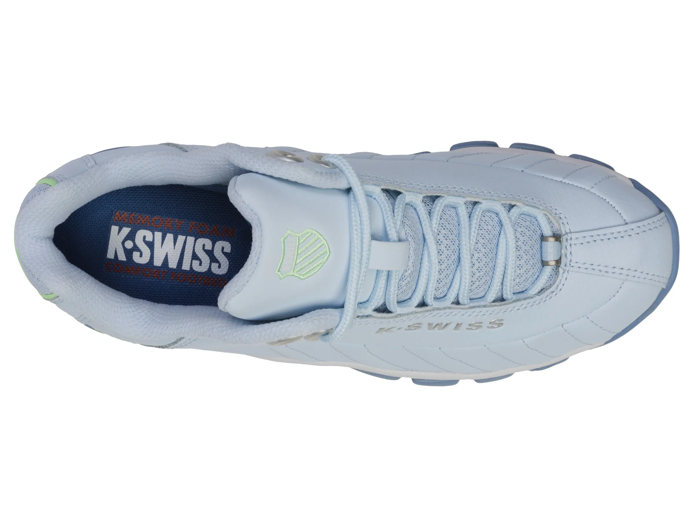 K.SWISS 93426-485-M | ST329 CMF | ICE WATER/WHITE/FOREVER BLUE/PARADISE GREEN