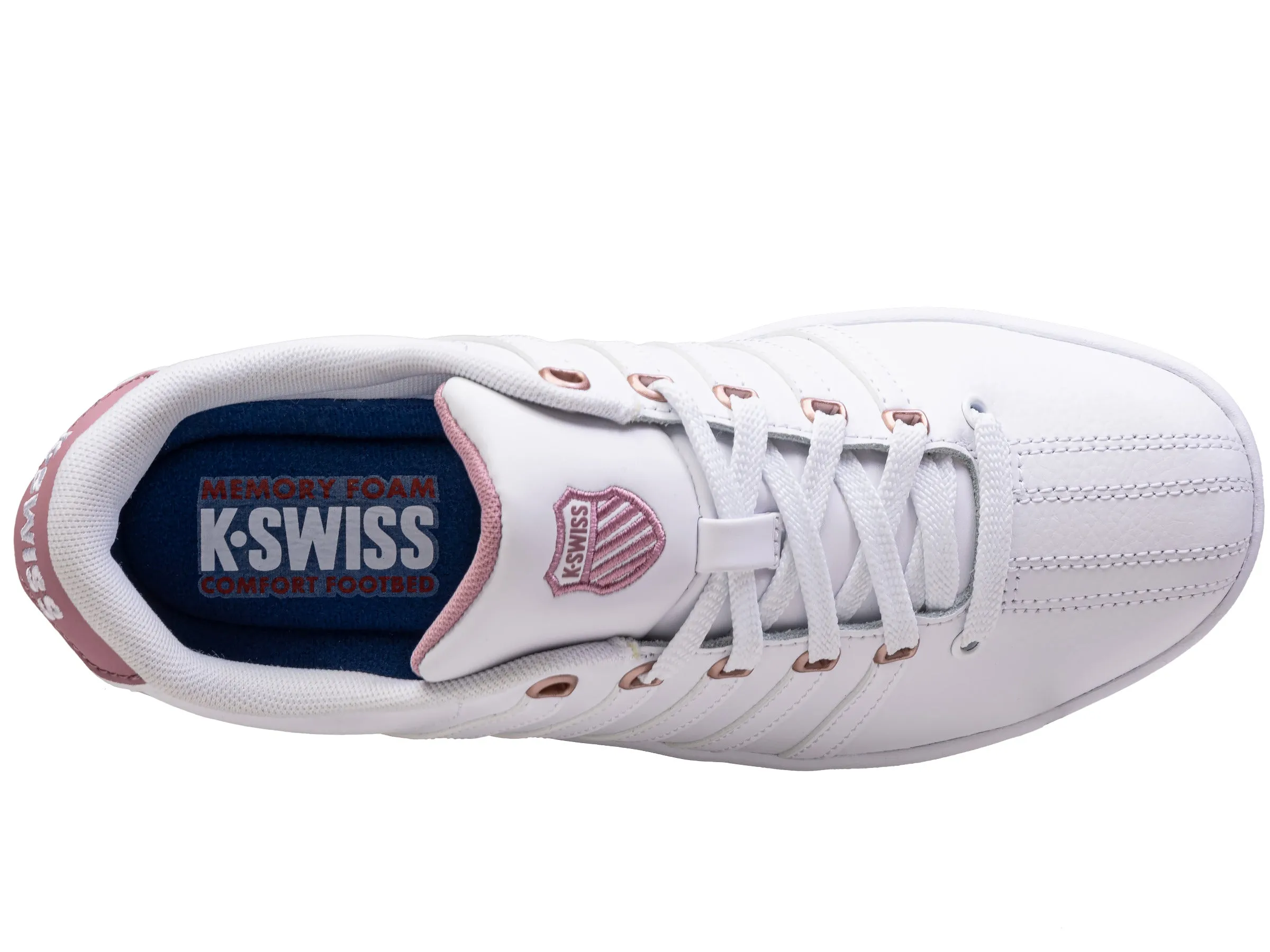 K.SWISS 93629-119-M | COURT PRO II CMF SP | WHITE/FOXGLOVE/RAINDROPS