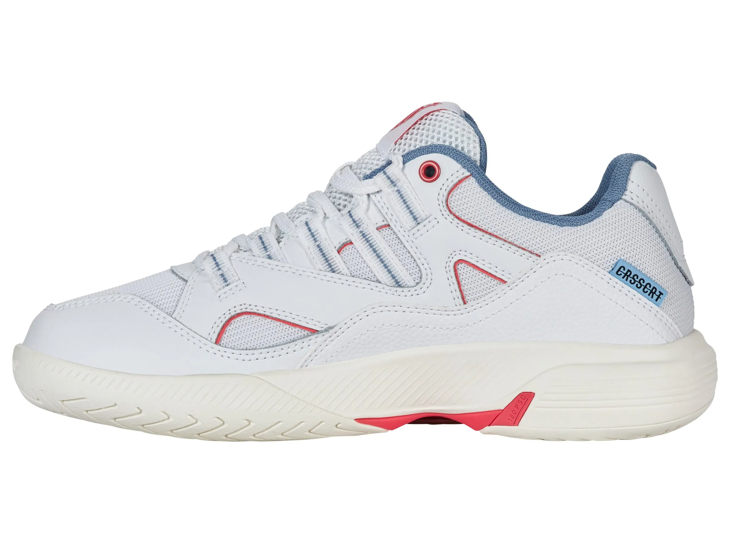 K.SWISS 94076-163-M | TURA TEAM | WHITE/FADED DENIM/DUBARRY