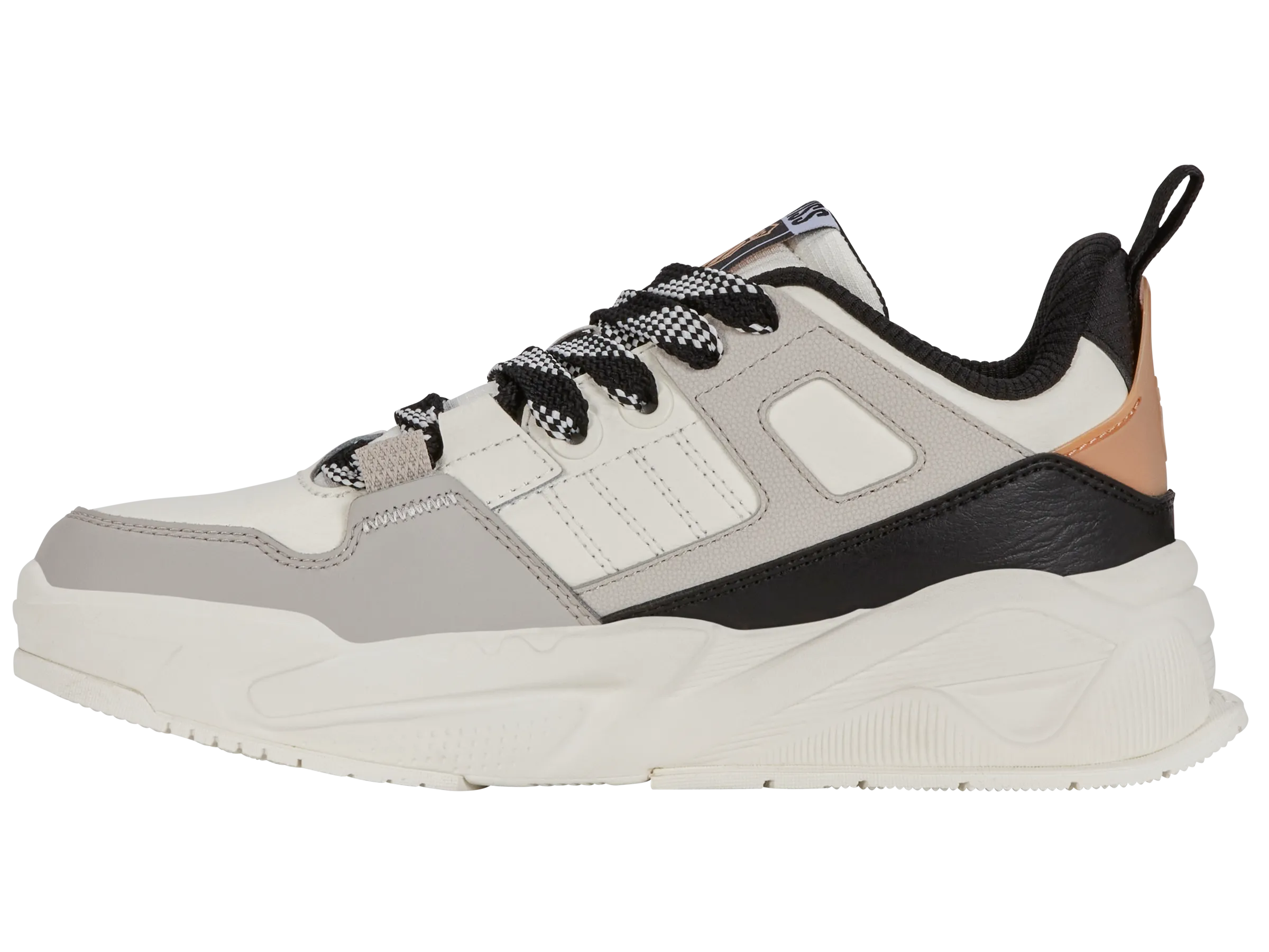 K.SWISS 94077-938-M | TECHNA TRAINER | SAIL WHITE/PIGEON GRAY/BLACK