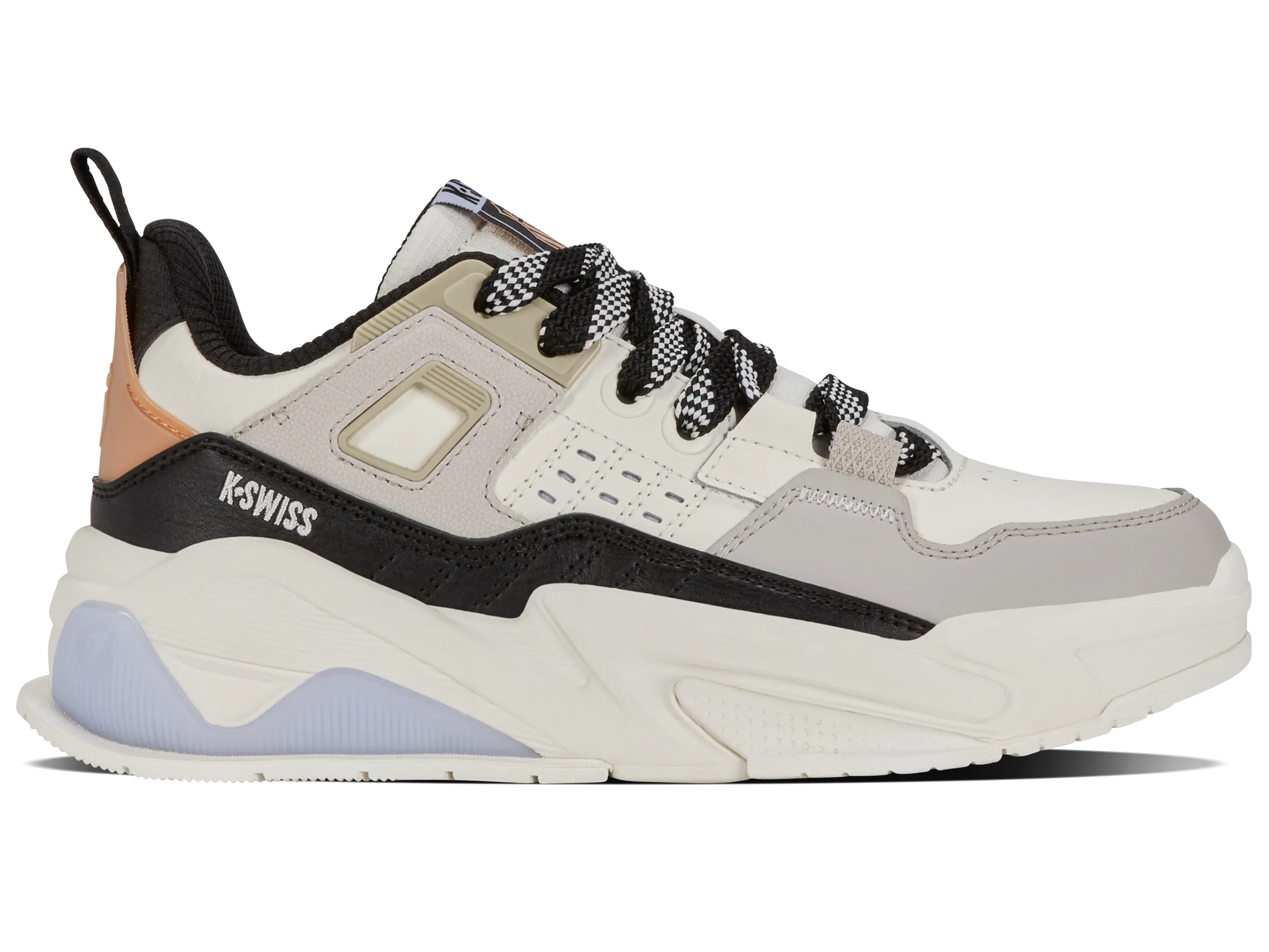 K.SWISS 94077-938-M | TECHNA TRAINER | SAIL WHITE/PIGEON GRAY/BLACK