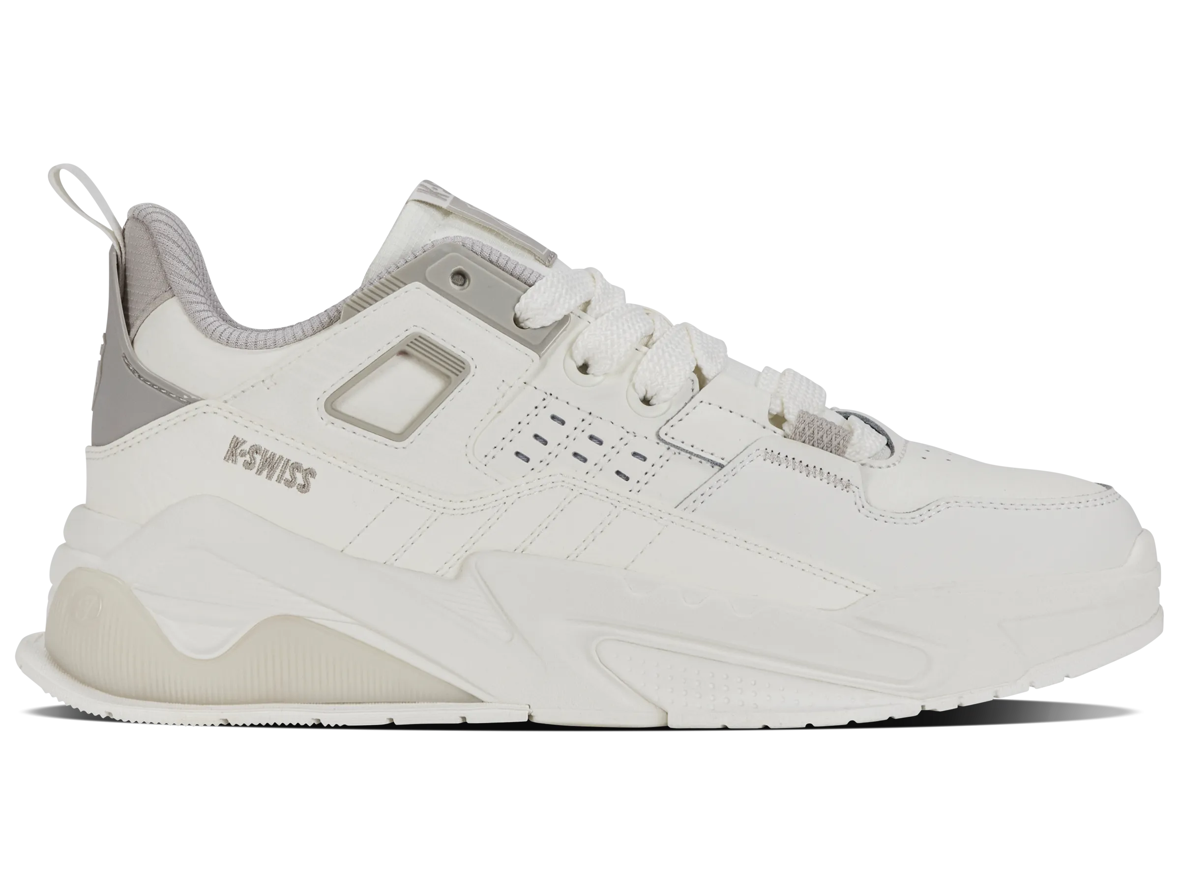 K.SWISS 94077-942-M | TECHNA TRAINER | SAIL WHITE/TAUPE GRAY