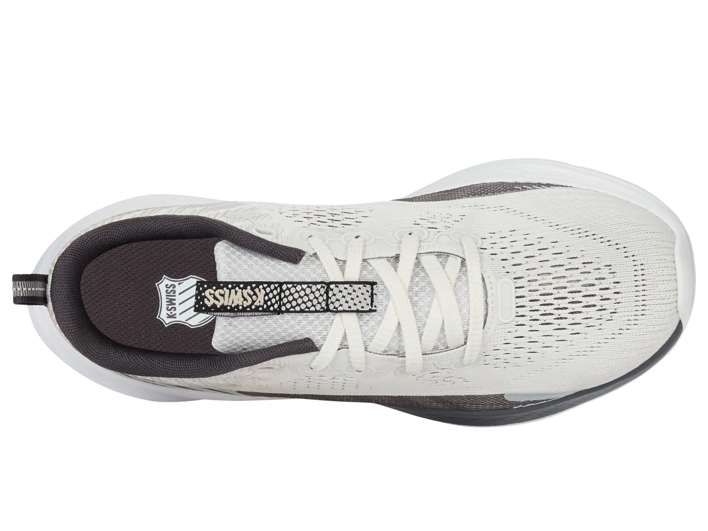 K.SWISS 94079-161-M | HELIO TRAINER | BLANC/ASPHALT/OATMEAL