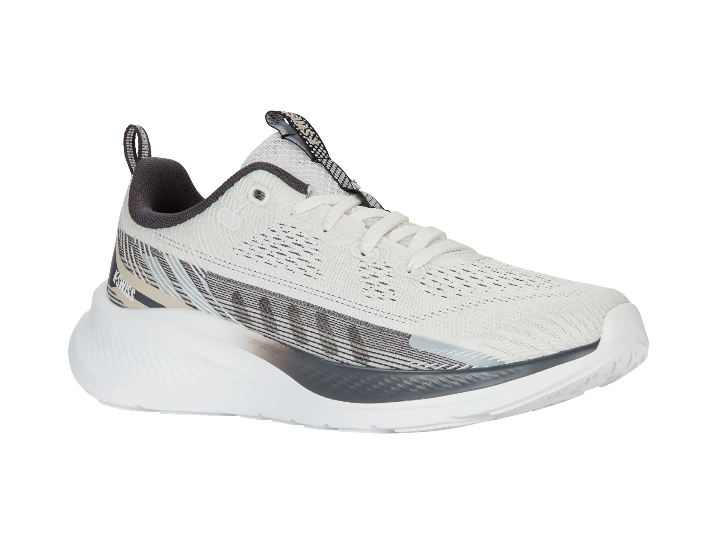 K.SWISS 94079-161-M | HELIO TRAINER | BLANC/ASPHALT/OATMEAL