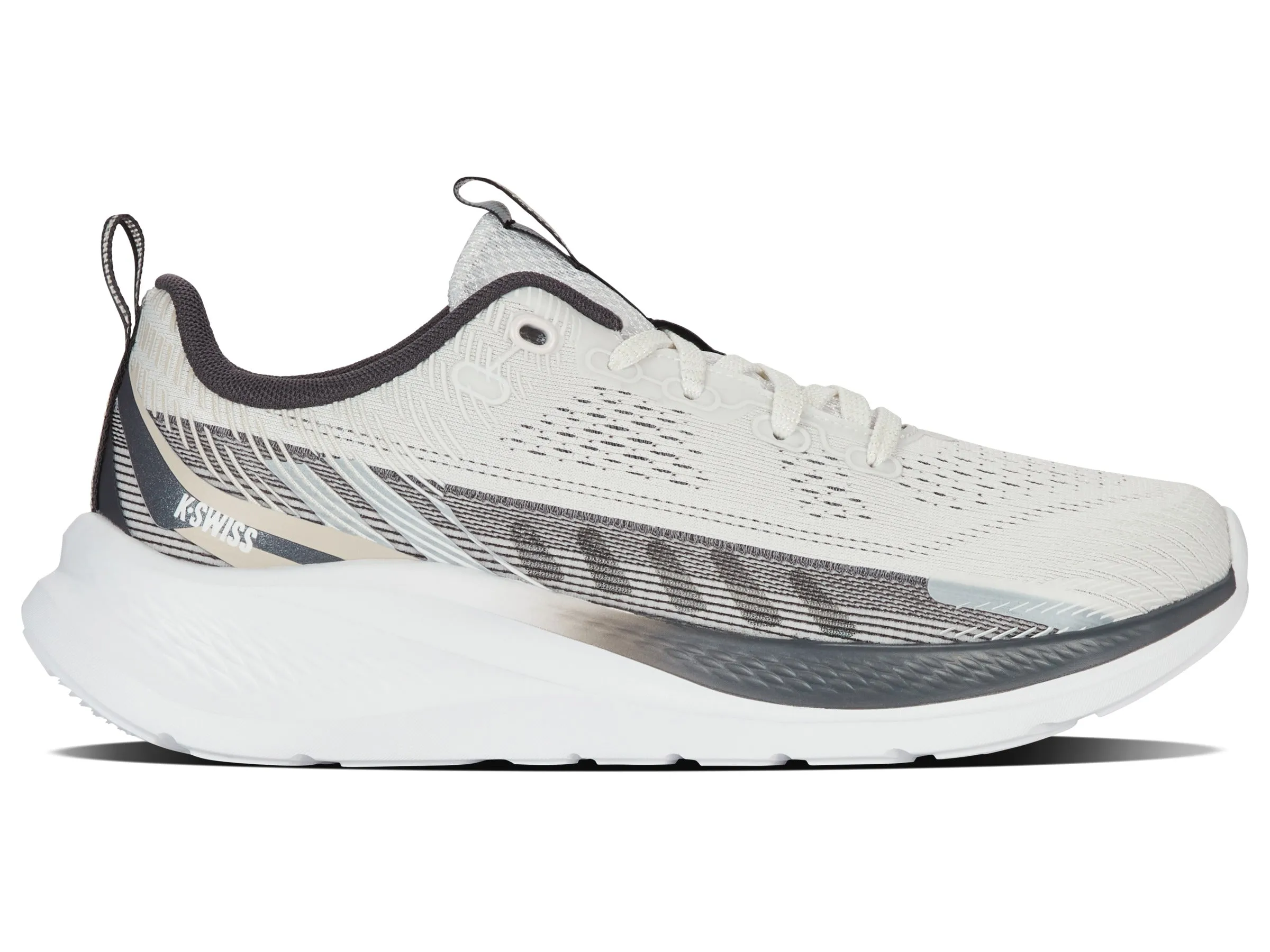 K.SWISS 94079-161-M | HELIO TRAINER | BLANC/ASPHALT/OATMEAL