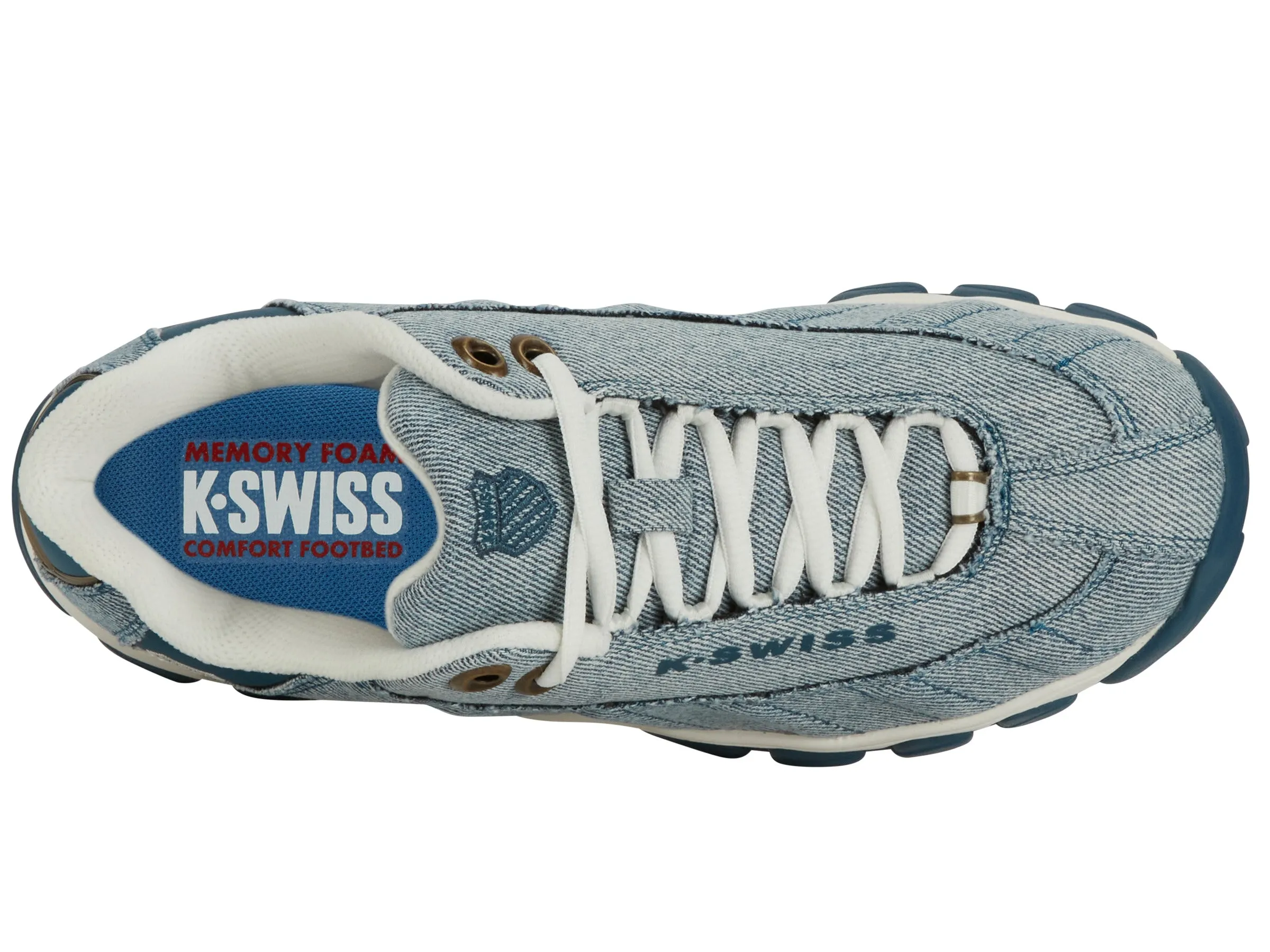 K.SWISS 94310-123-M | ST329 CMF T | STAR WHITE/LEGION BLUE/DENIM