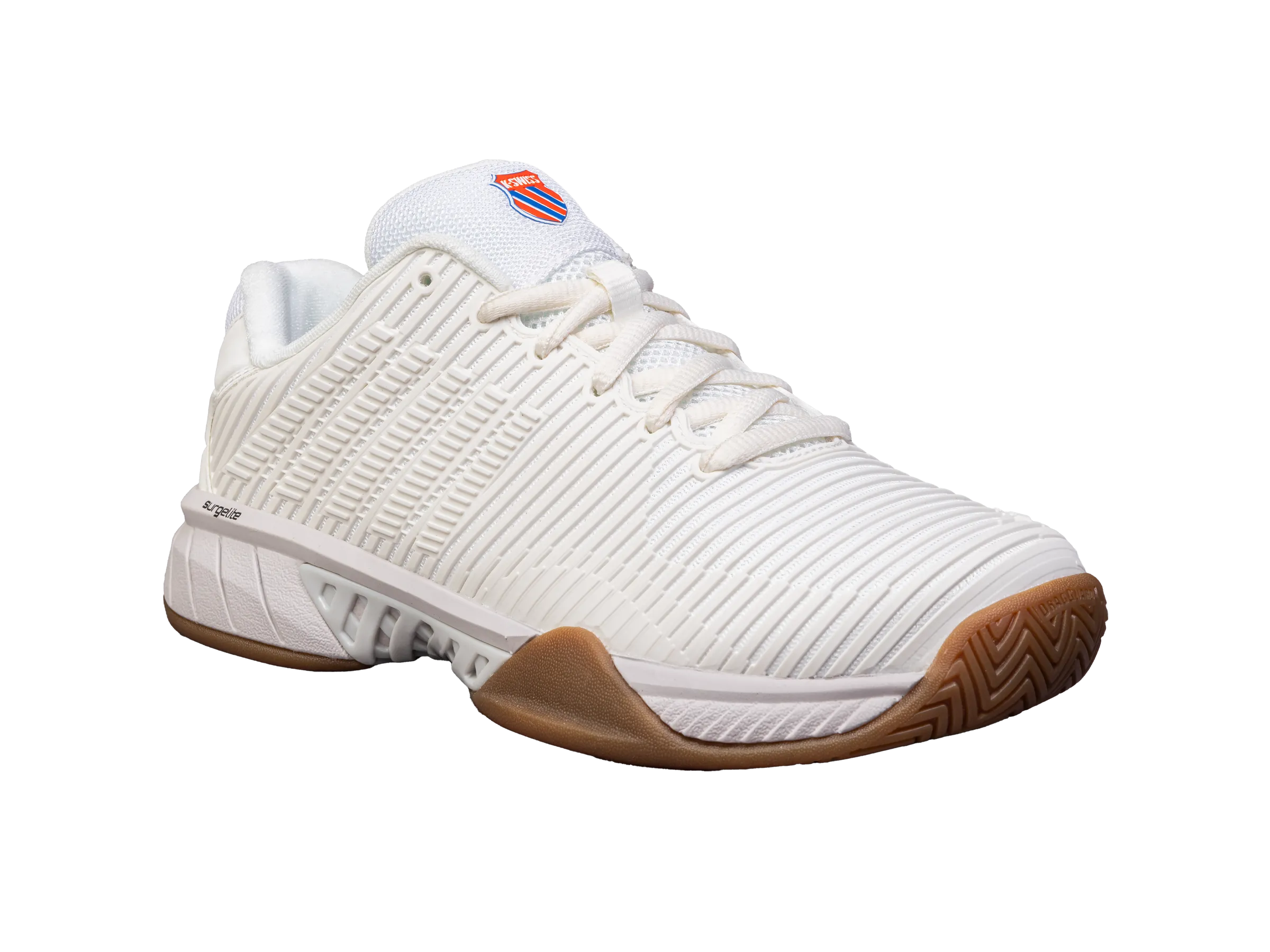 K.SWISS 94397-954-M | HYPERCOURT EXPRESS 2 INDOOR | BRIGHT WHITE/GUM