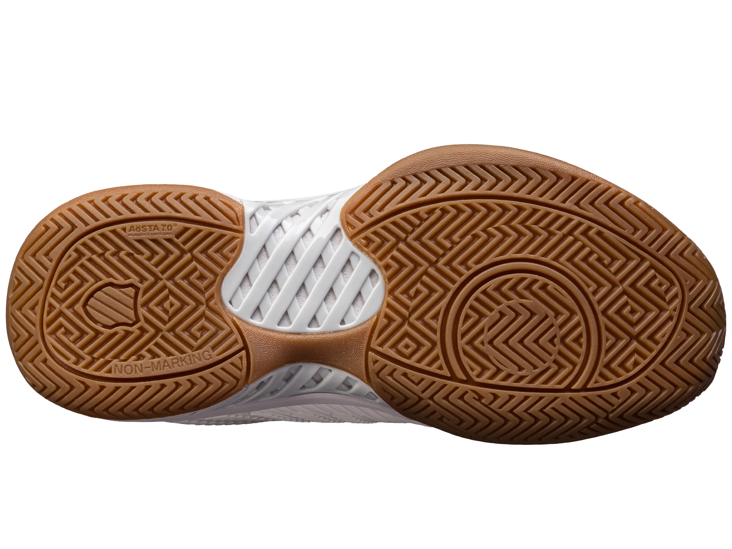 K.SWISS 94397-954-M | HYPERCOURT EXPRESS 2 INDOOR | BRIGHT WHITE/GUM