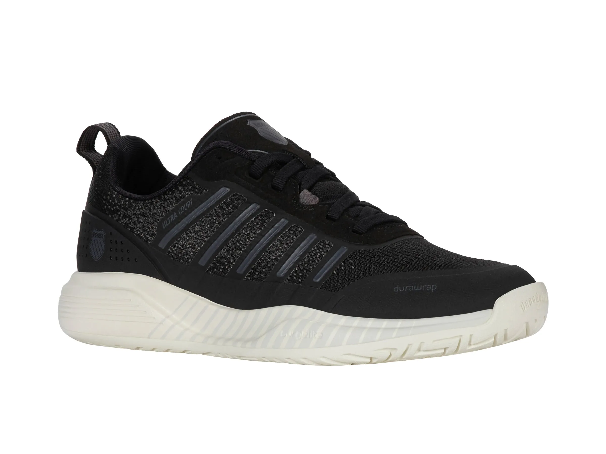 K.SWISS 94405-013-M | ULTRA COURT | BLACK/SNOW WHITE/ASPHALT