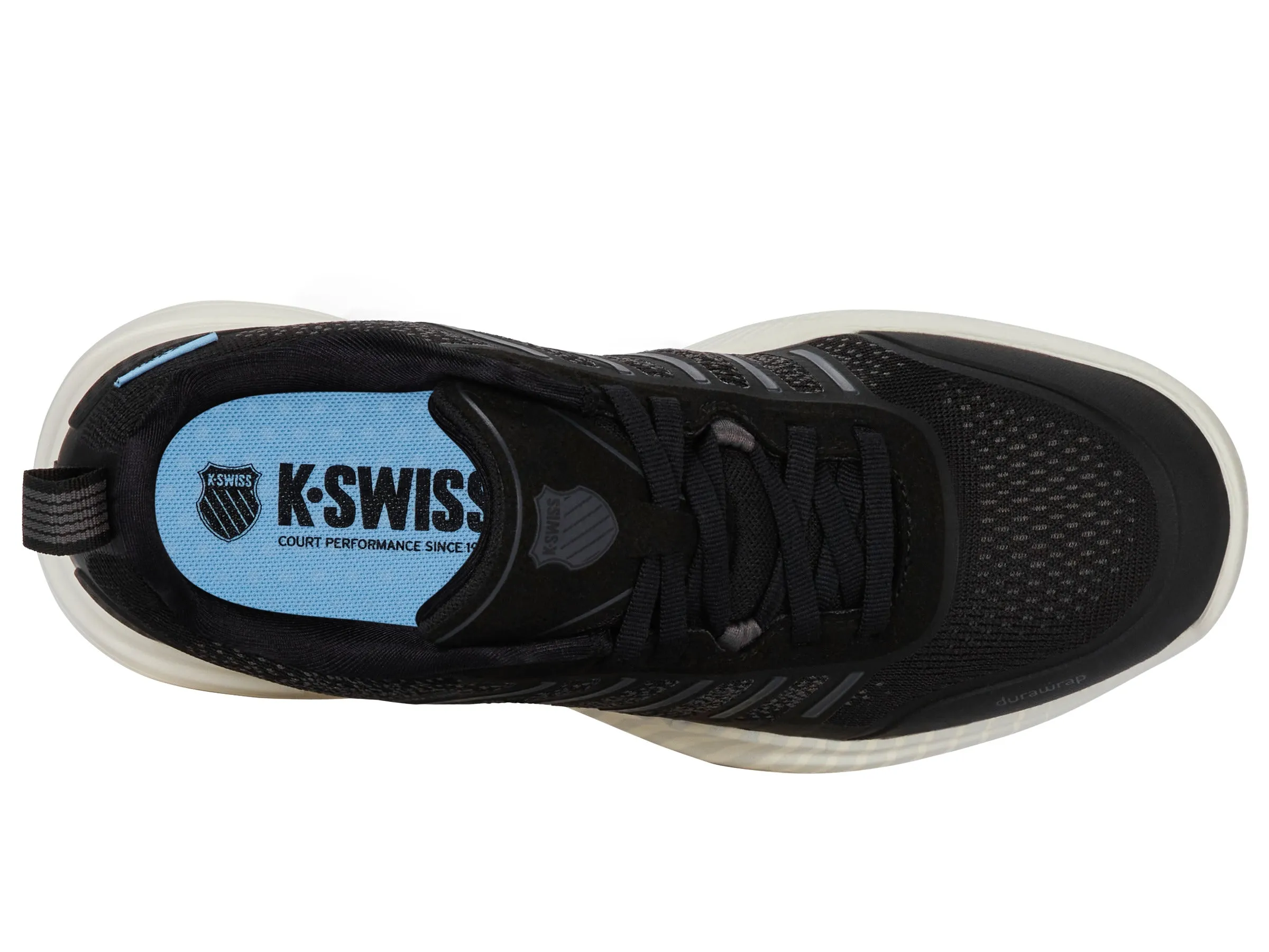 K.SWISS 94405-013-M | ULTRA COURT | BLACK/SNOW WHITE/ASPHALT