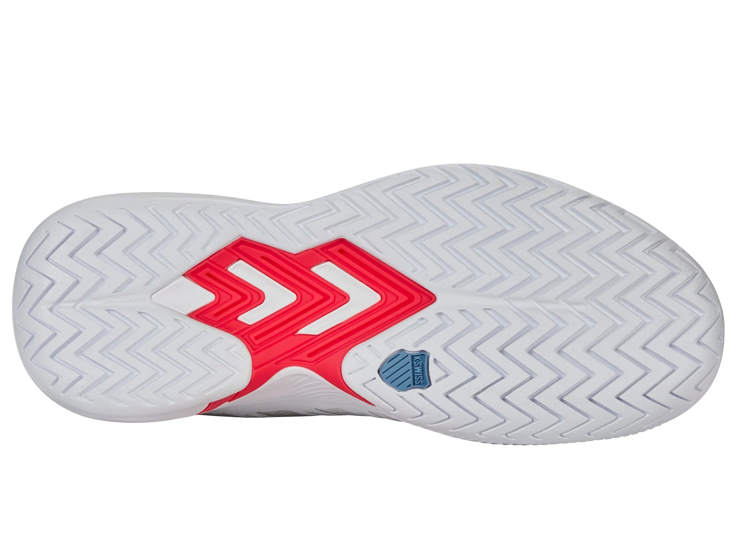 K.SWISS 94405-163-M | ULTRA COURT | WHITE/FADED DENIM/DUBARRY