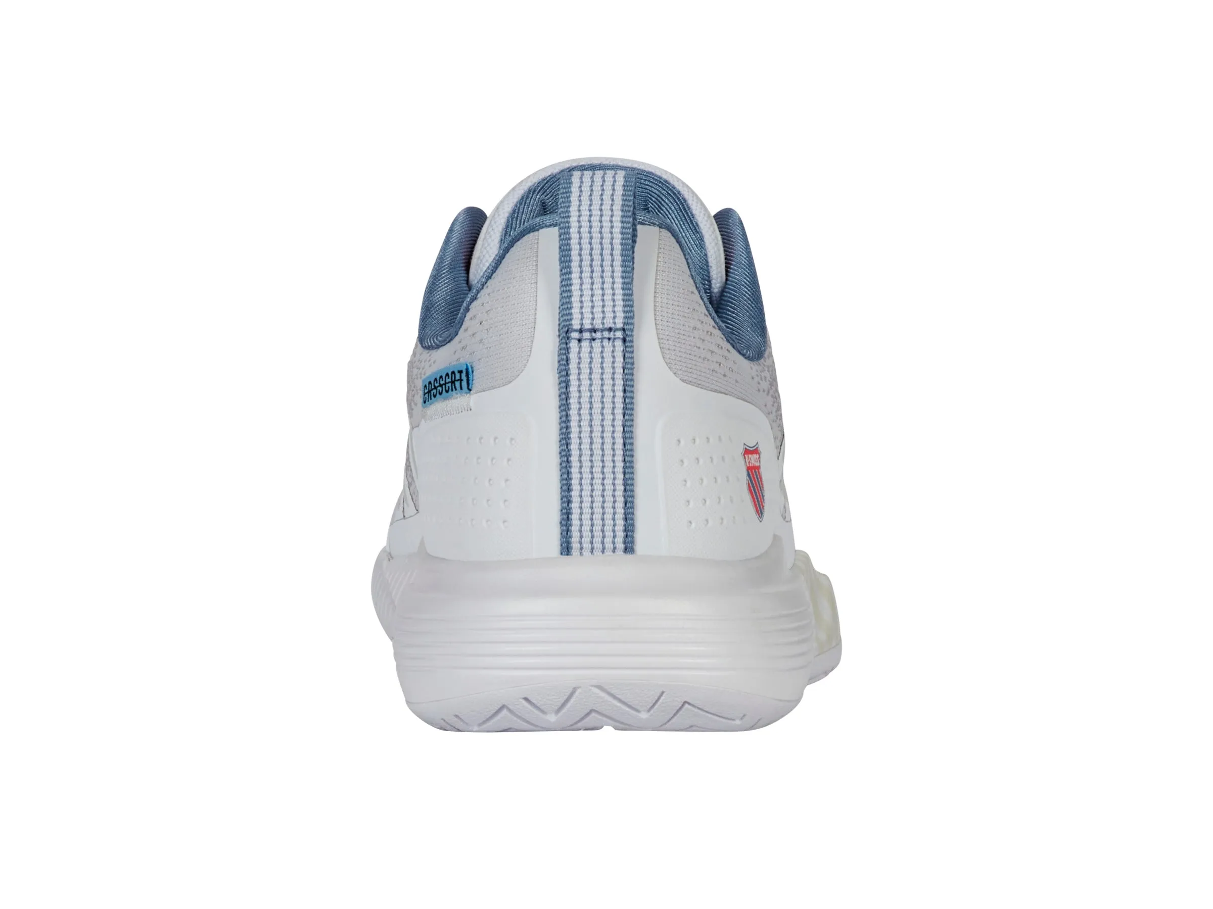 K.SWISS 94405-163-M | ULTRA COURT | WHITE/FADED DENIM/DUBARRY