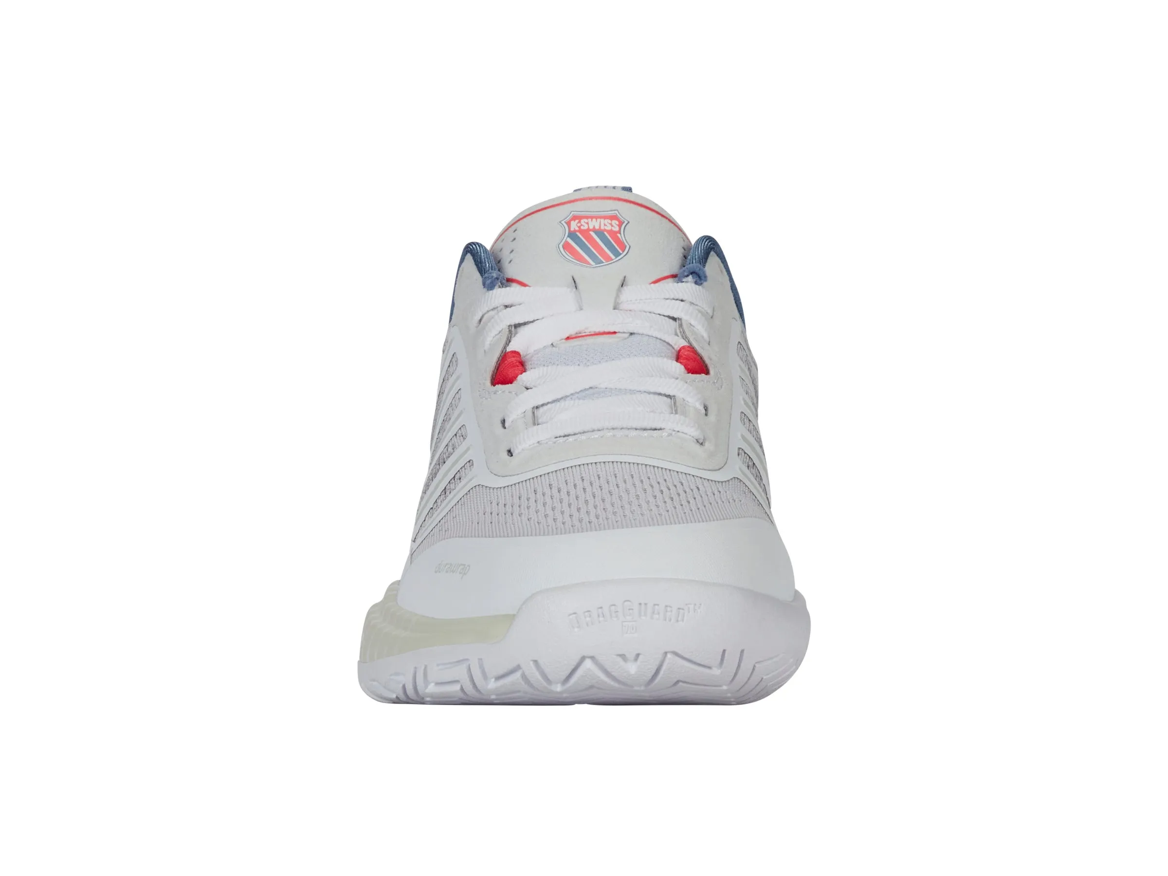 K.SWISS 94405-163-M | ULTRA COURT | WHITE/FADED DENIM/DUBARRY