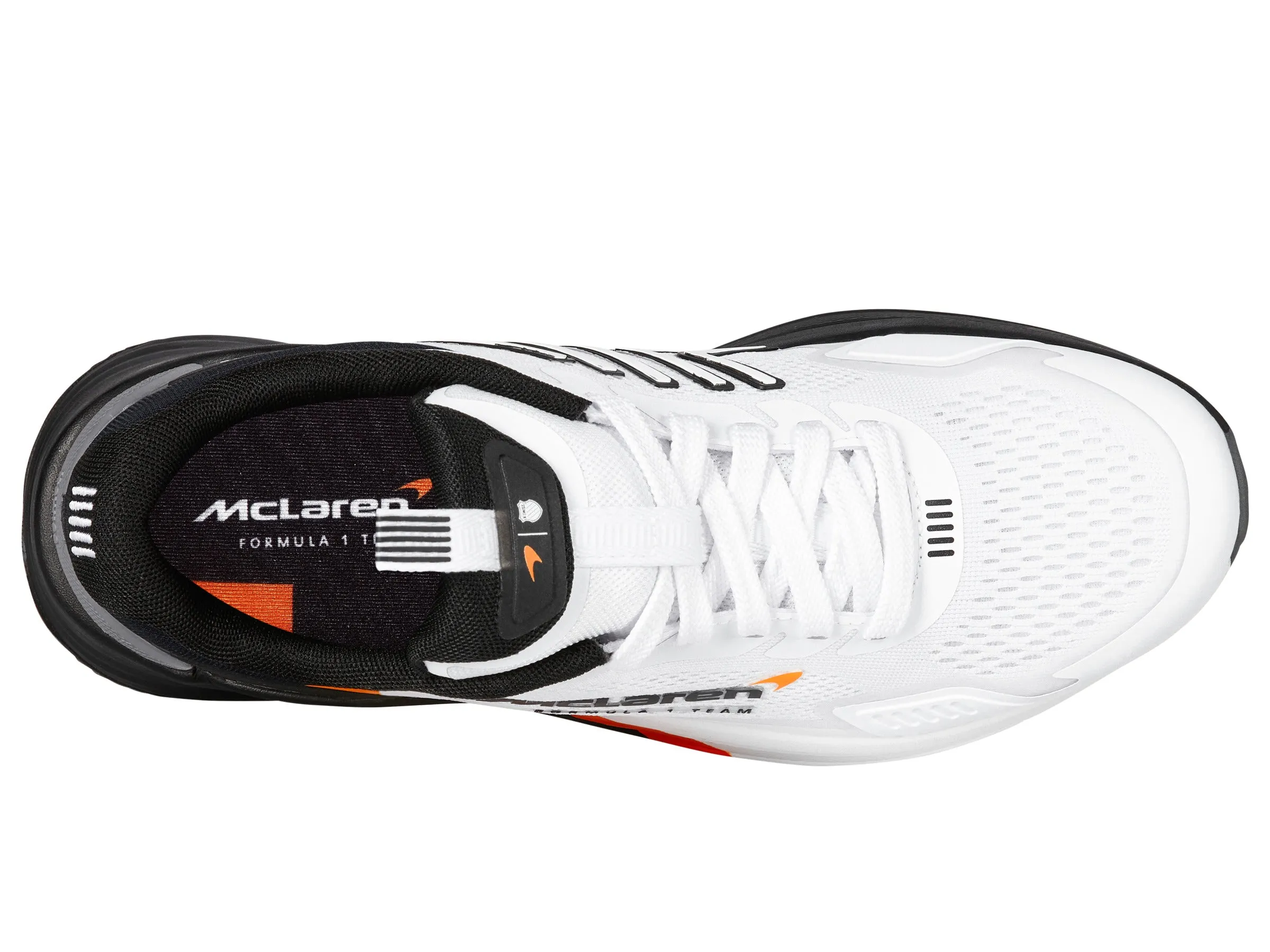 K.SWISS 94410-196-M | AERO-ACTIVE II X MCLAREN F1 TEAM | WHITE/BLACK/PAPAYA