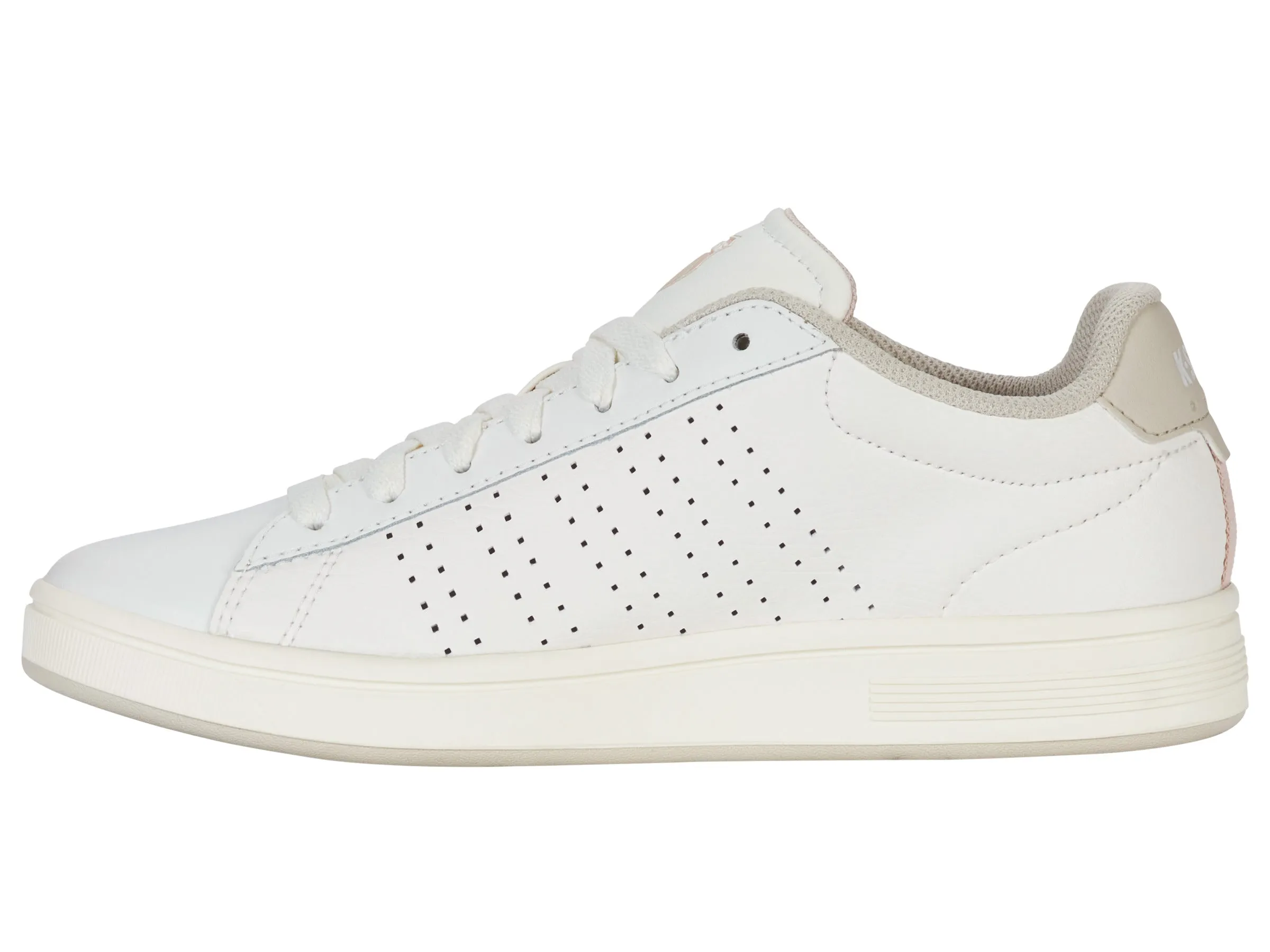 K.SWISS 94411-170-M | COURT BASE II | CLOUD DANCER/OATMEAL/CAMEO ROSE