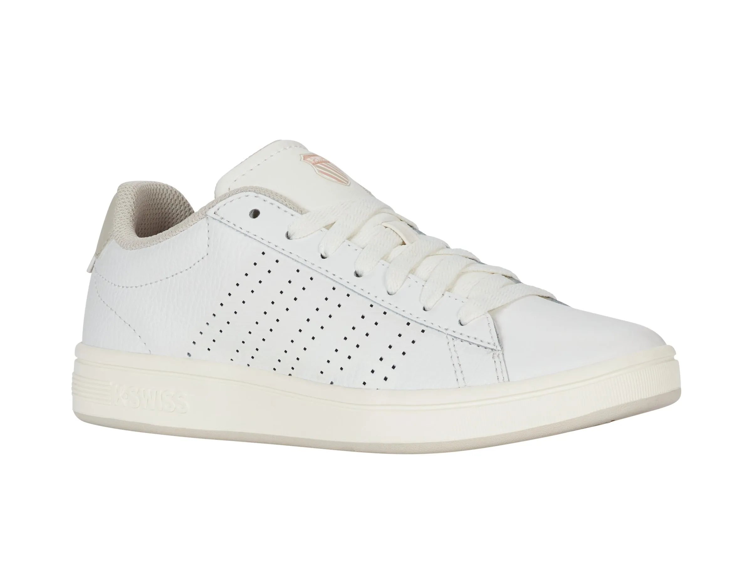 K.SWISS 94411-170-M | COURT BASE II | CLOUD DANCER/OATMEAL/CAMEO ROSE