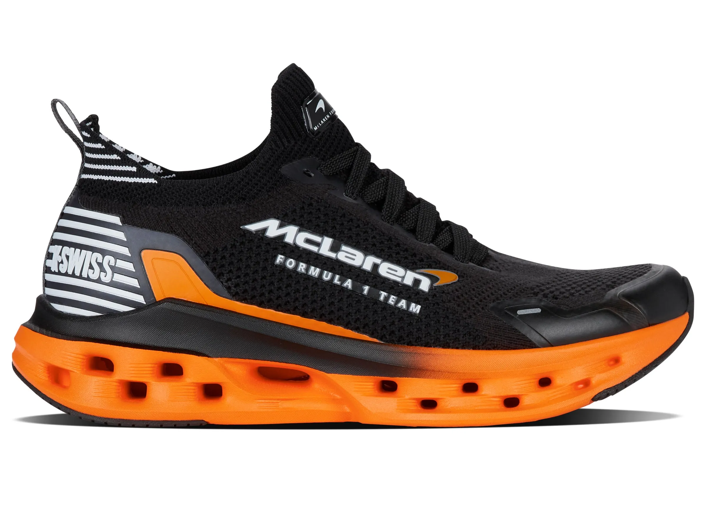 K.SWISS 94414-073-M | IMPULSE TUBES LITE X MCLAREN F1 TEAM | BLACK/PAPAYA
