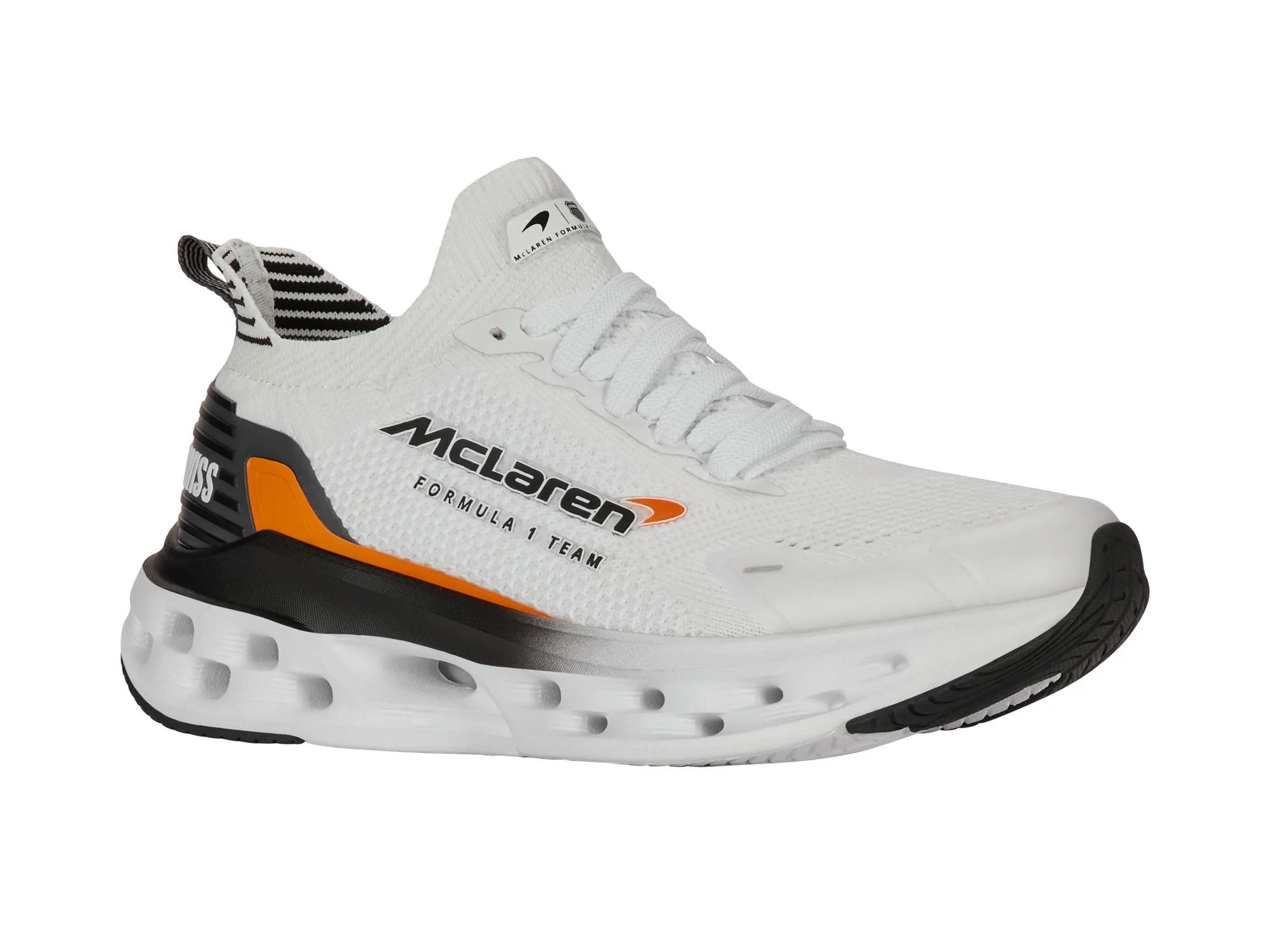 K.SWISS 94414-196-M | IMPULSE TUBES LITE X MCLAREN F1 TEAM | WHITE/BLACK/PAPAYA
