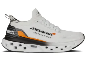 K.SWISS 94414-196-M | IMPULSE TUBES LITE X MCLAREN F1 TEAM | WHITE/BLACK/PAPAYA