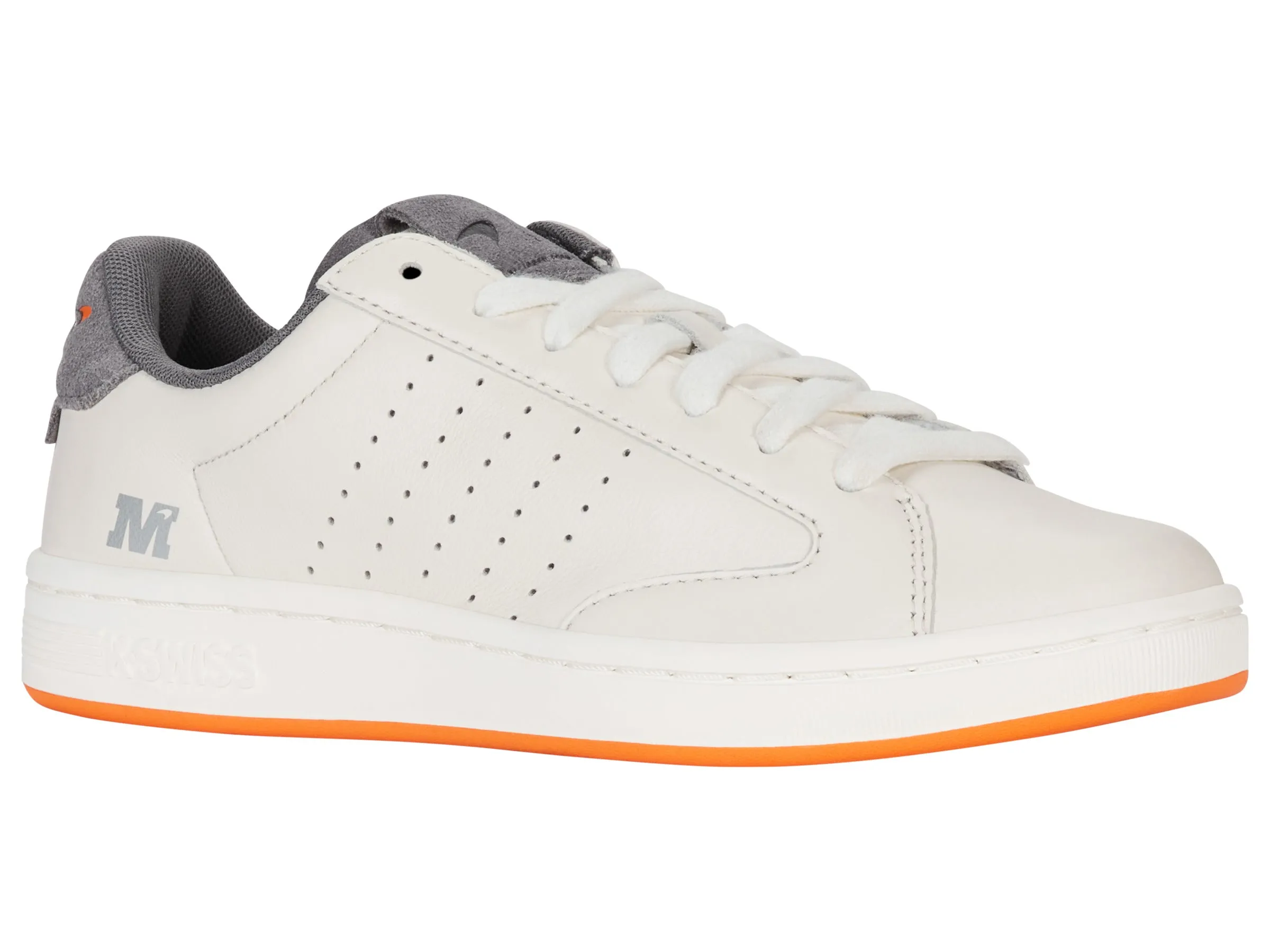 K.SWISS 94415-104-M | LOZAN KLUB X MCLAREN F1 TEAM | WHITE/ANTHRACITE/PAPAYA
