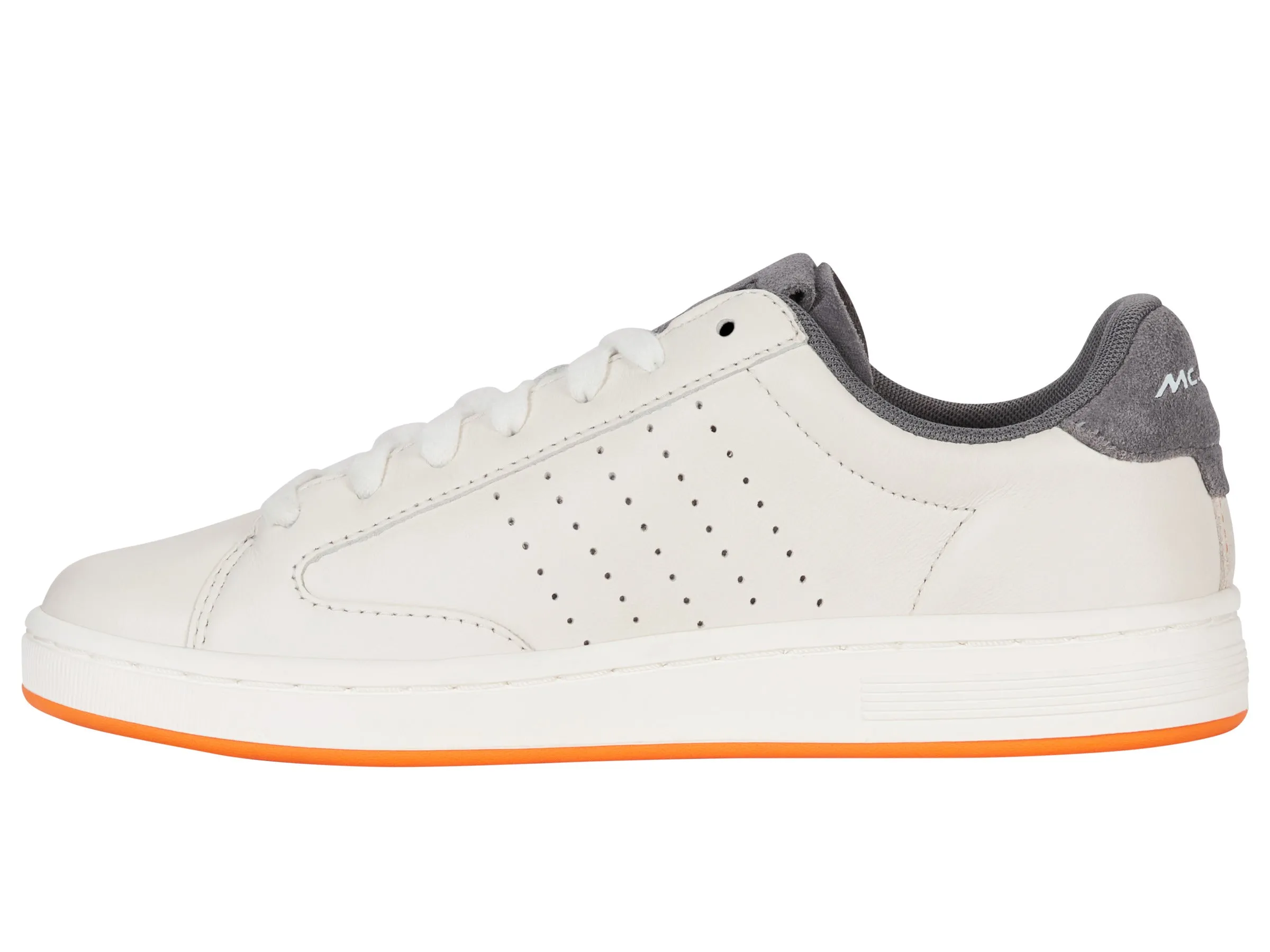 K.SWISS 94415-104-M | LOZAN KLUB X MCLAREN F1 TEAM | WHITE/ANTHRACITE/PAPAYA