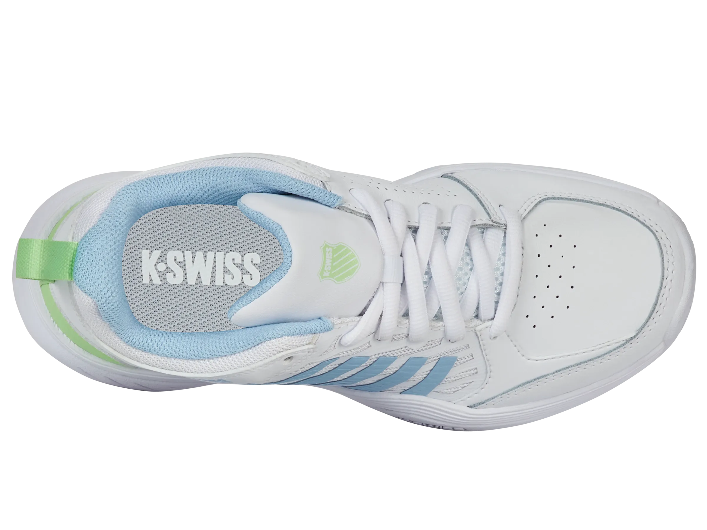 K.SWISS 94428-112-M | COURT EXPRESS 2 | WHITE/DUTCH CANAL/PARADISE GREEN