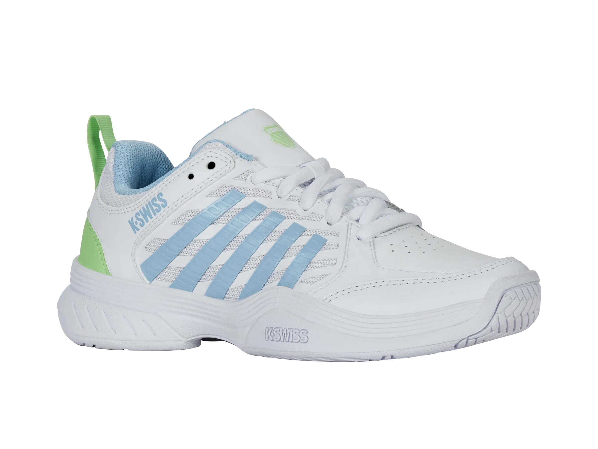 K.SWISS 94428-112-M | COURT EXPRESS 2 | WHITE/DUTCH CANAL/PARADISE GREEN