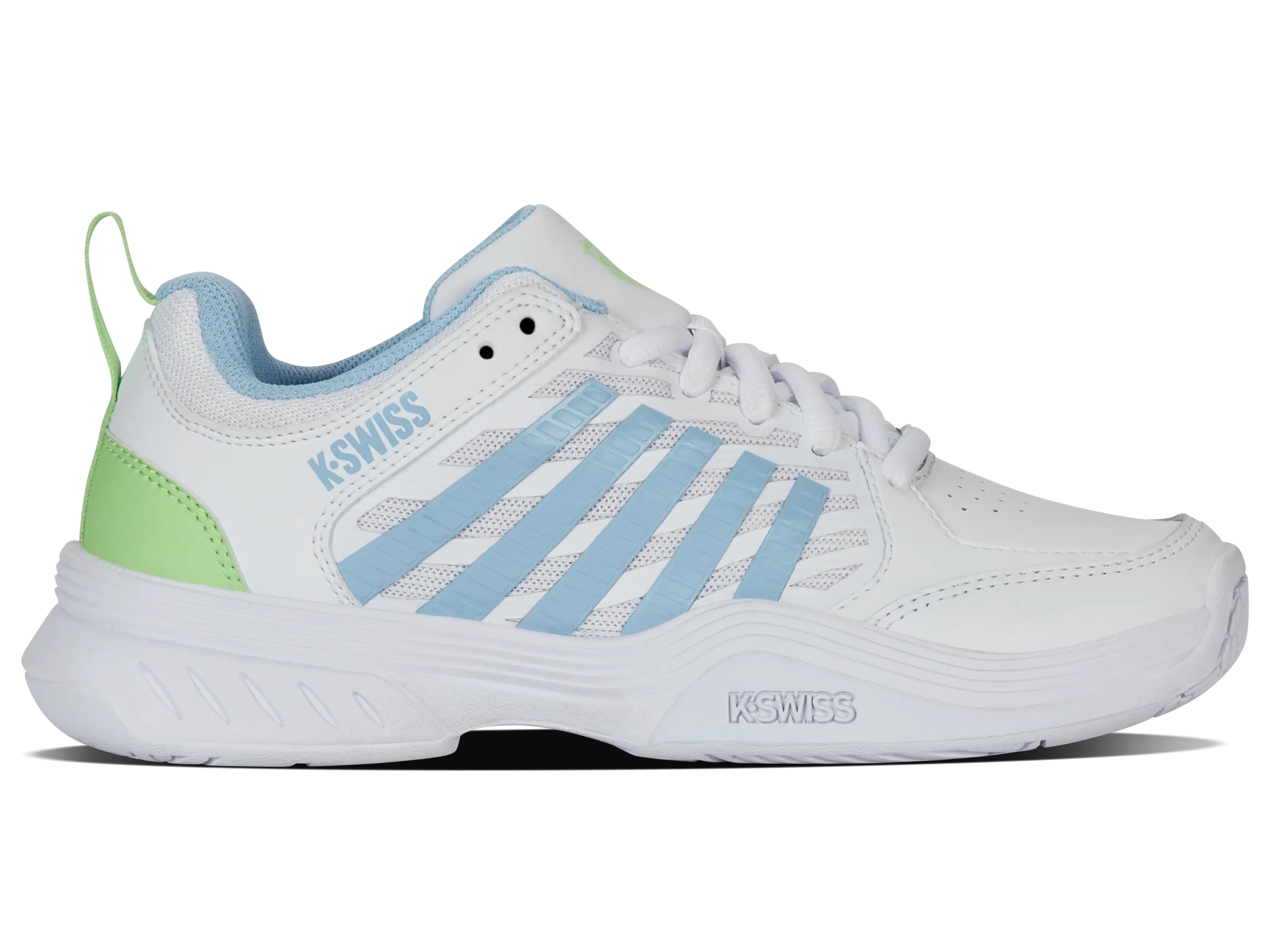 K.SWISS 94428-112-M | COURT EXPRESS 2 | WHITE/DUTCH CANAL/PARADISE GREEN